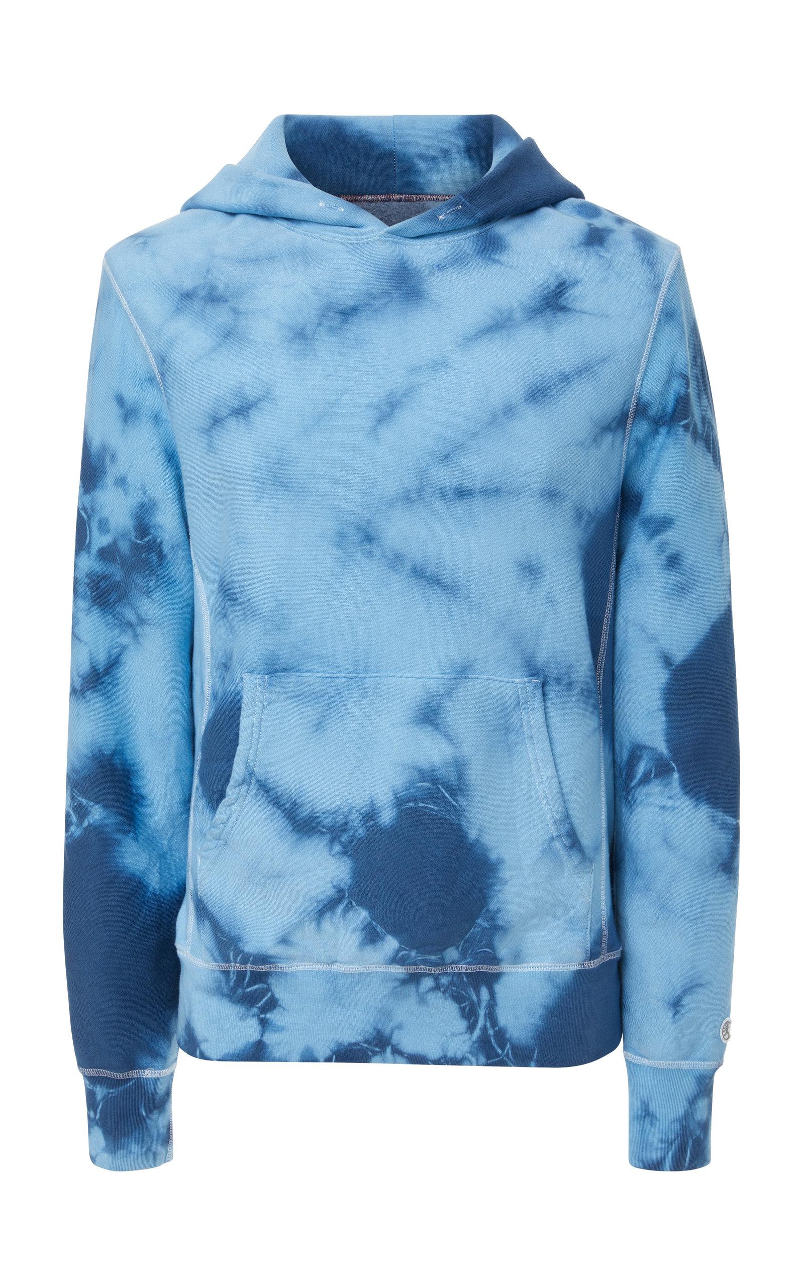 Todd Synder X Champion Cotton Tie Dye Popover Hoodie in Blue for Men - Lyst