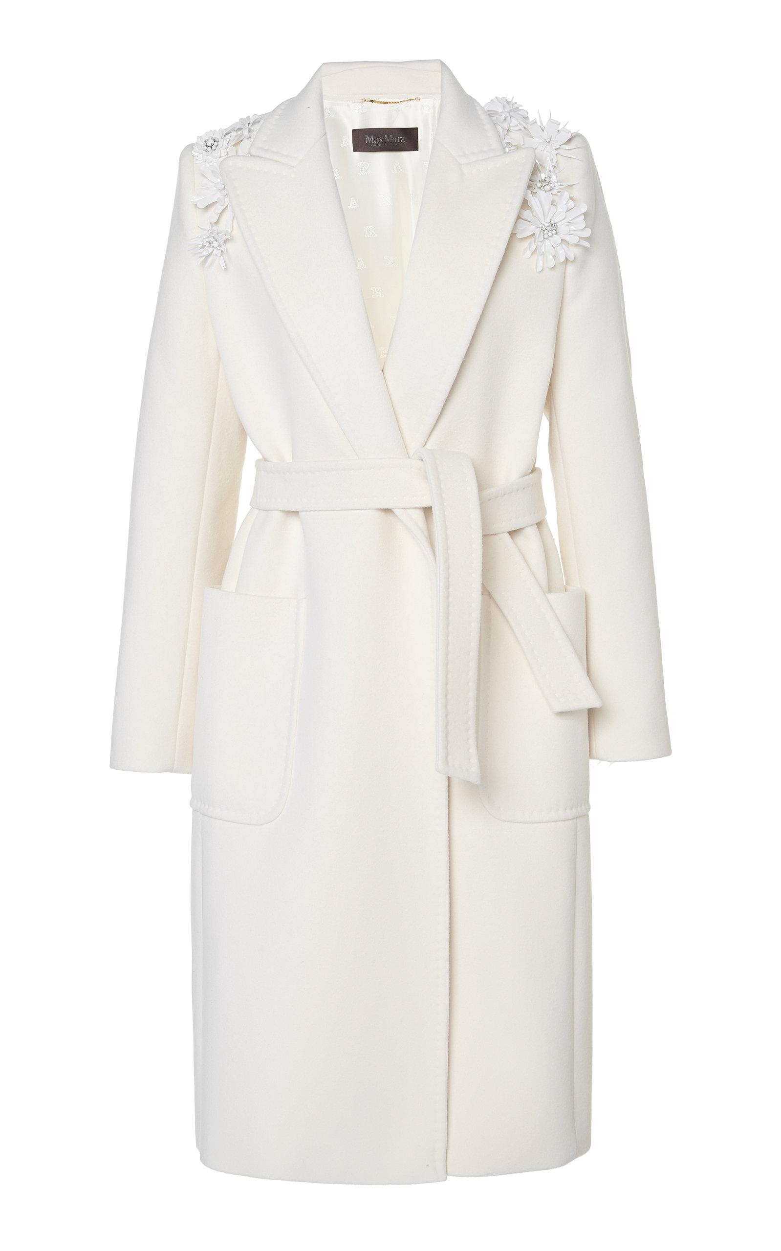 max mara white coat