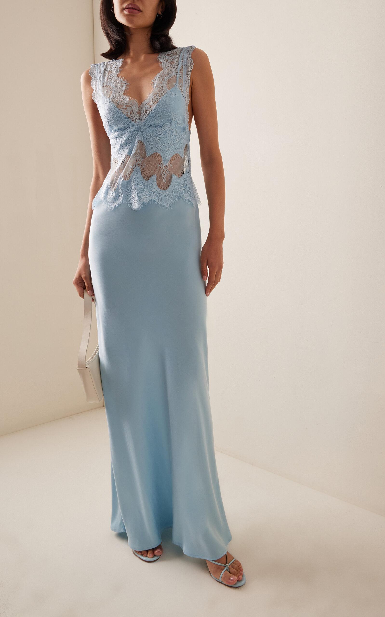 third form exclusive visions lace-trimmed satin midi dress VISIONS LACE DEEP V MAXI DRESS | DAFFODIL | THIRD FORM | Women's Australian Fashion THIRD FORM