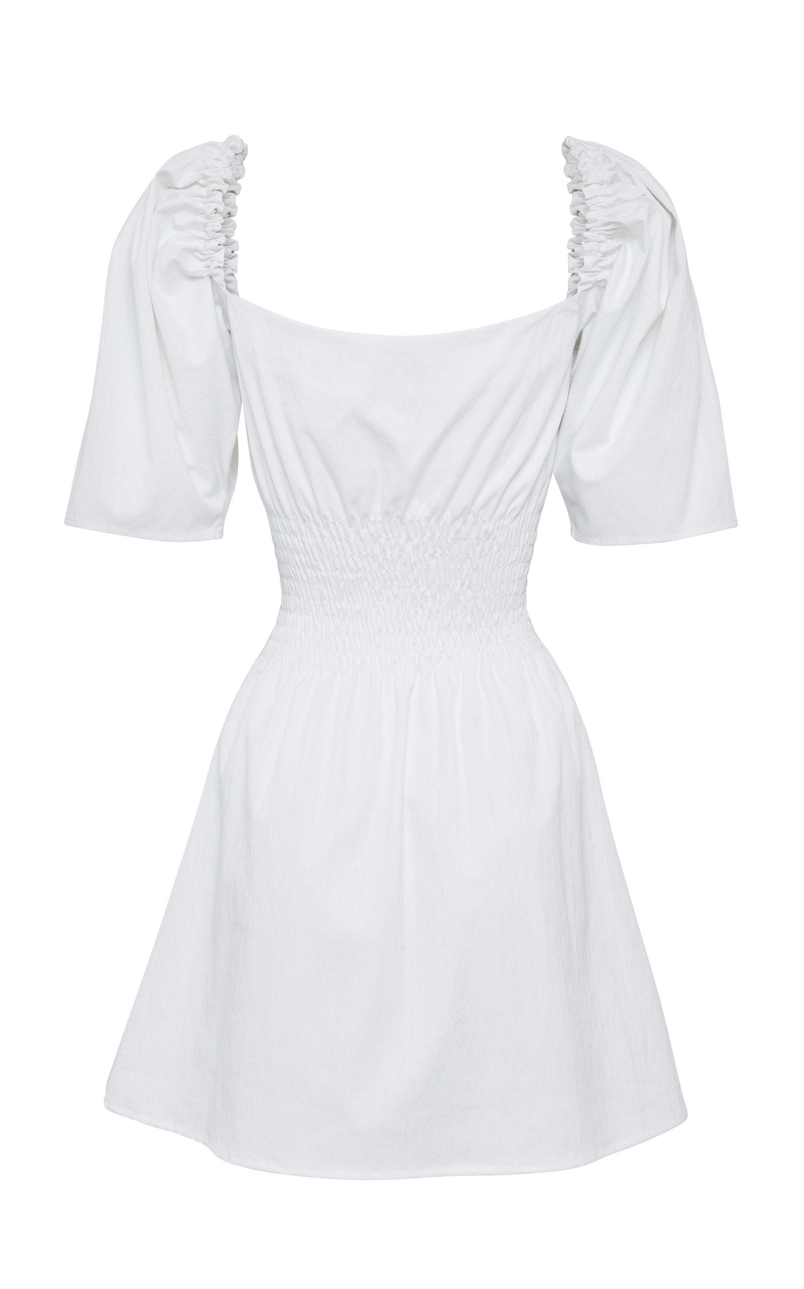 Anna Quan Cotton Terri Dress in White - Lyst