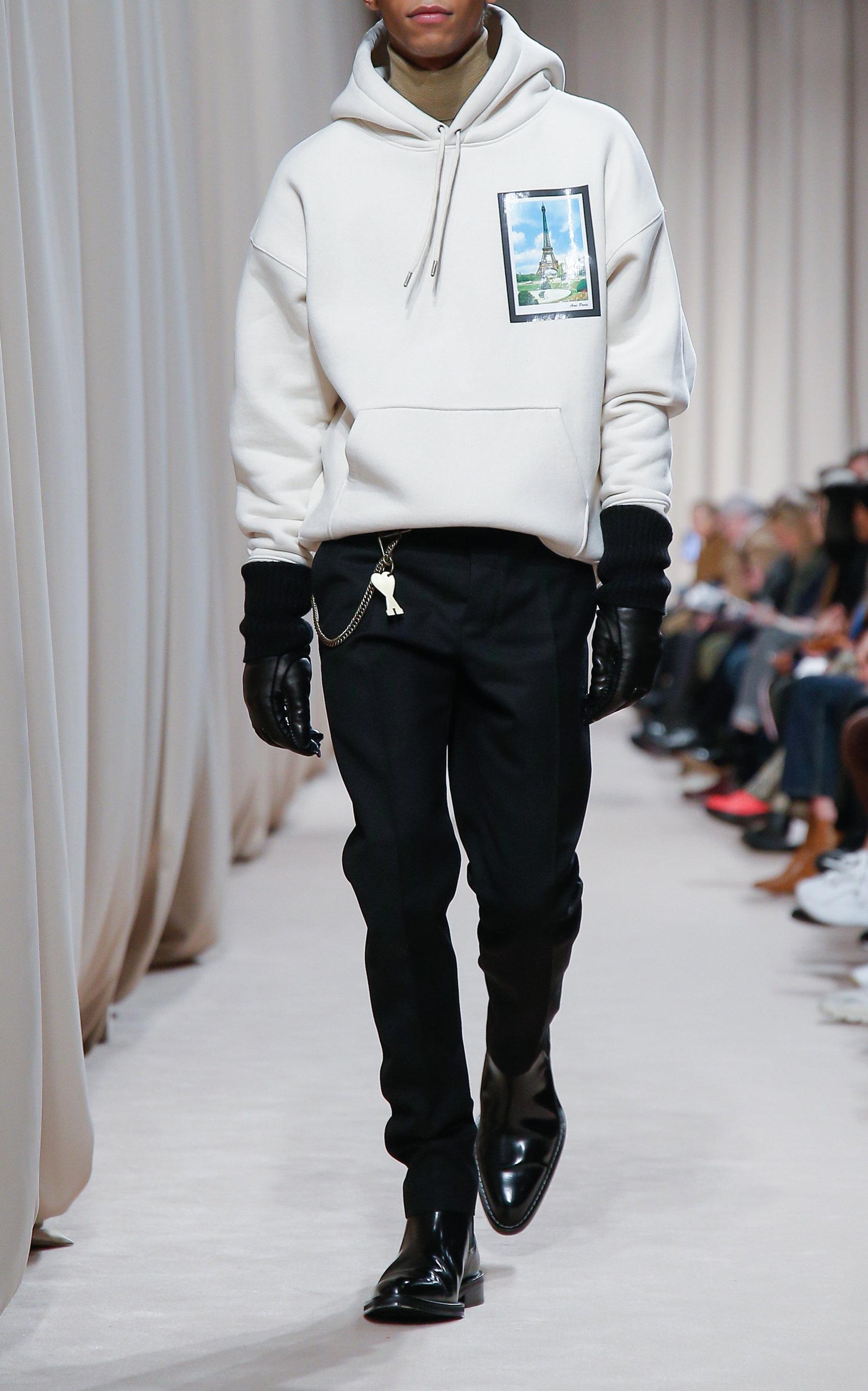 ami postcard hoodie