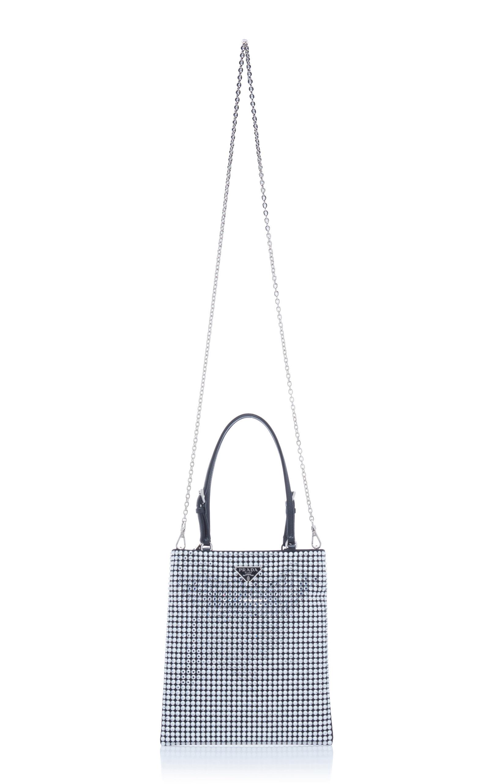 prada rhinestone bag