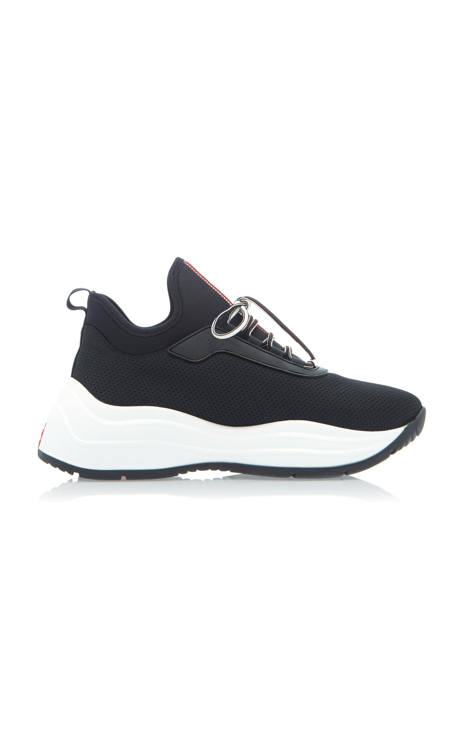 Prada Female Black 100 Textile. 100 Rubber. 100 Leather. Lyst