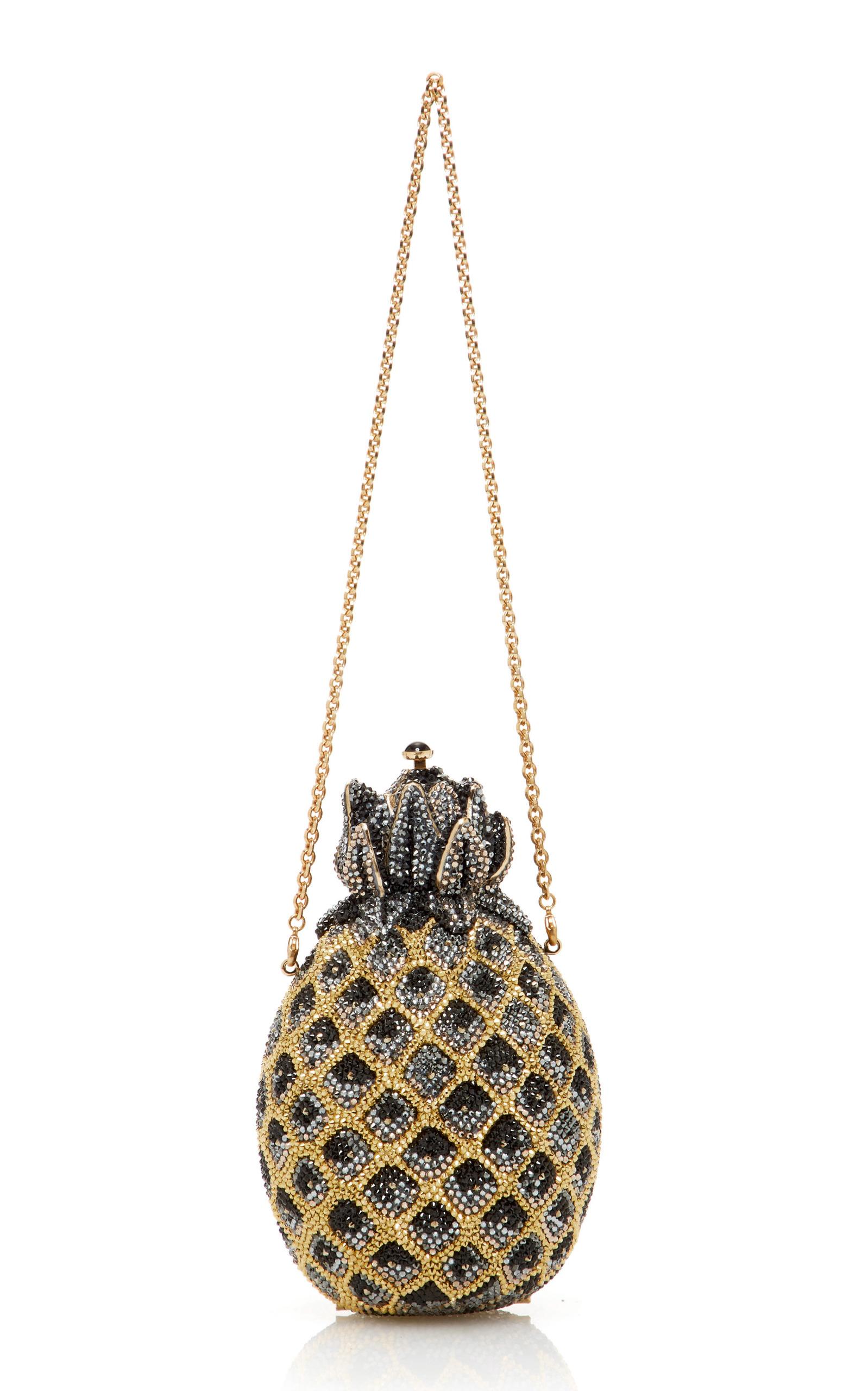 pineapple clutch bag