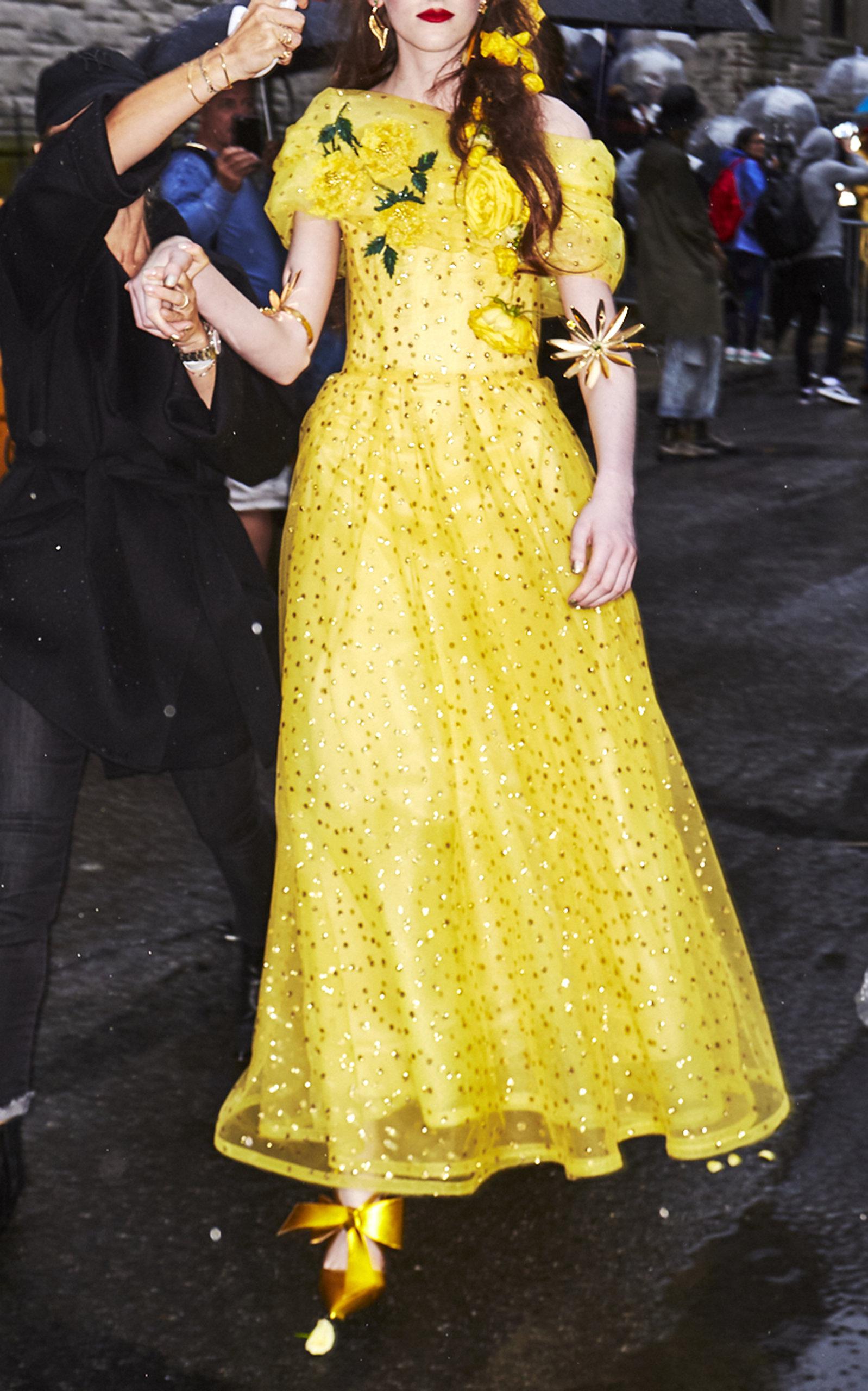 rodarte yellow dress