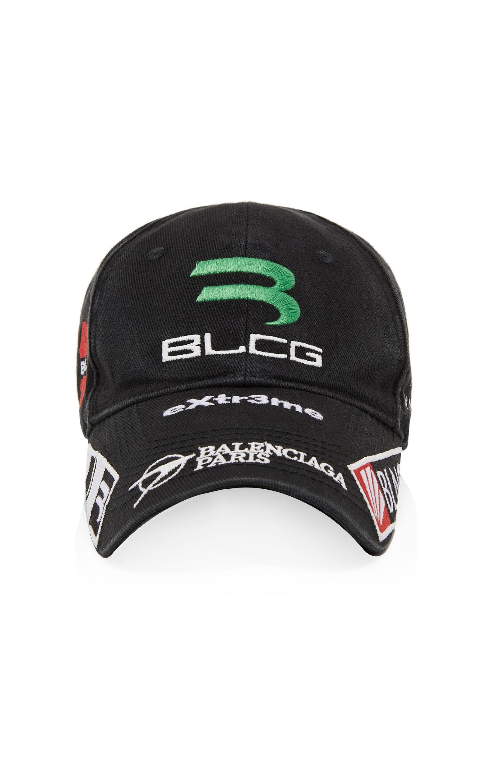 Balenciaga Gamer Embroidered Denim Cap 