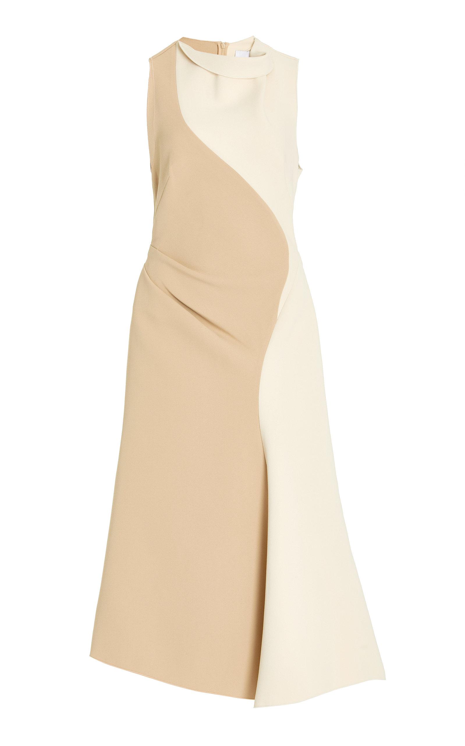 mila duo tone shirt dress