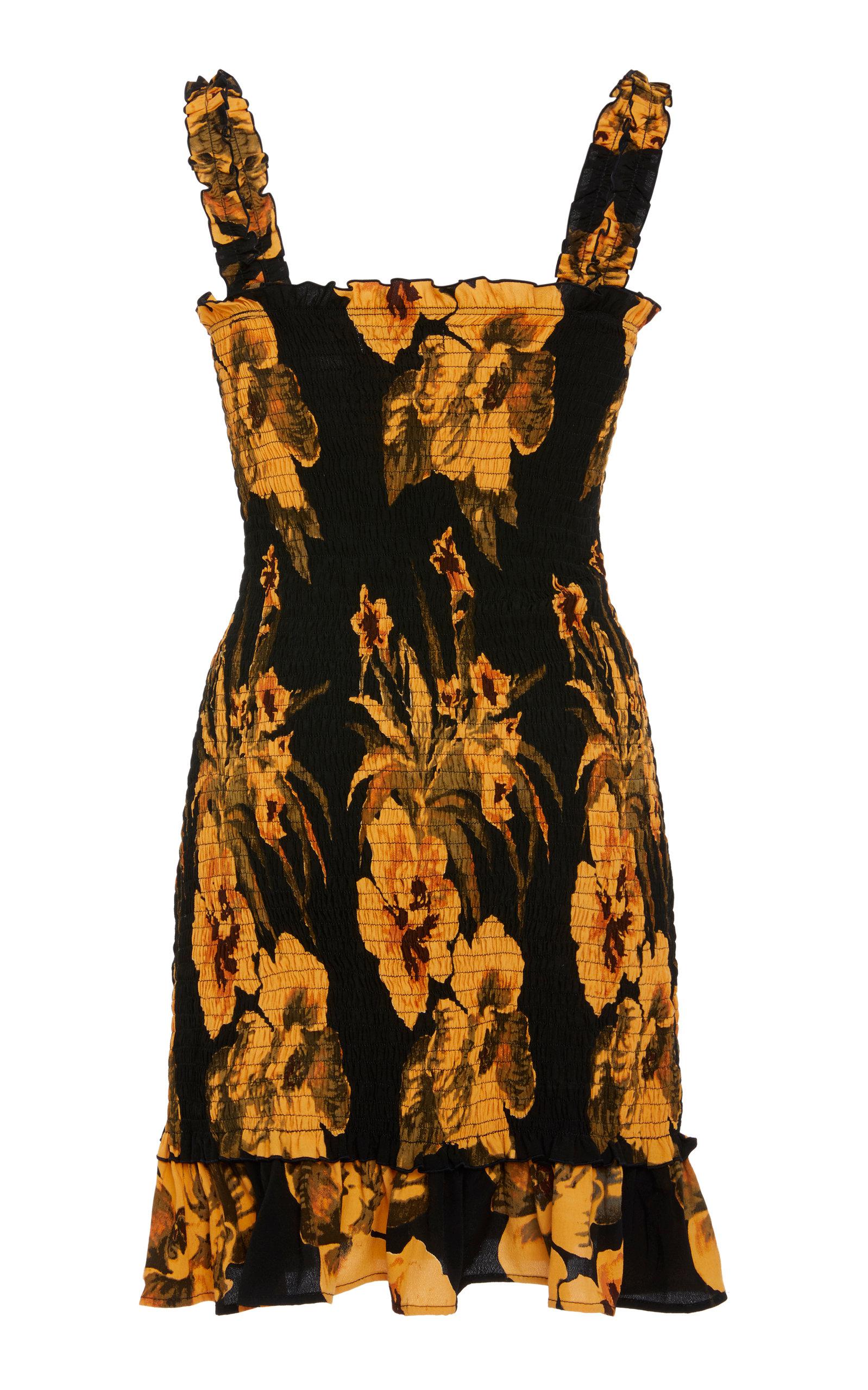 faithfull del mar mini dress