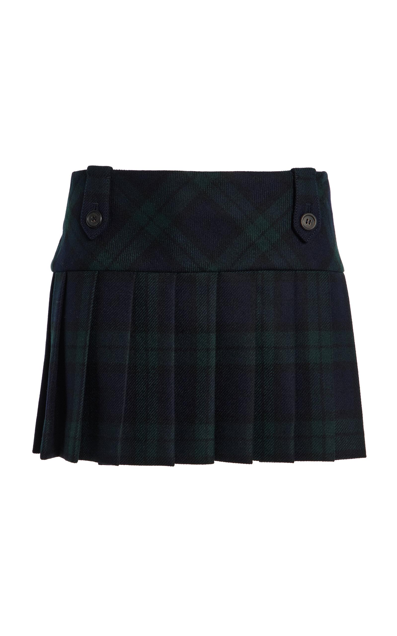 ミニスカート MIU MIU MG2229_142L CHECKED MINISKIRT Cord Checked Miniskirt | Miu Miu