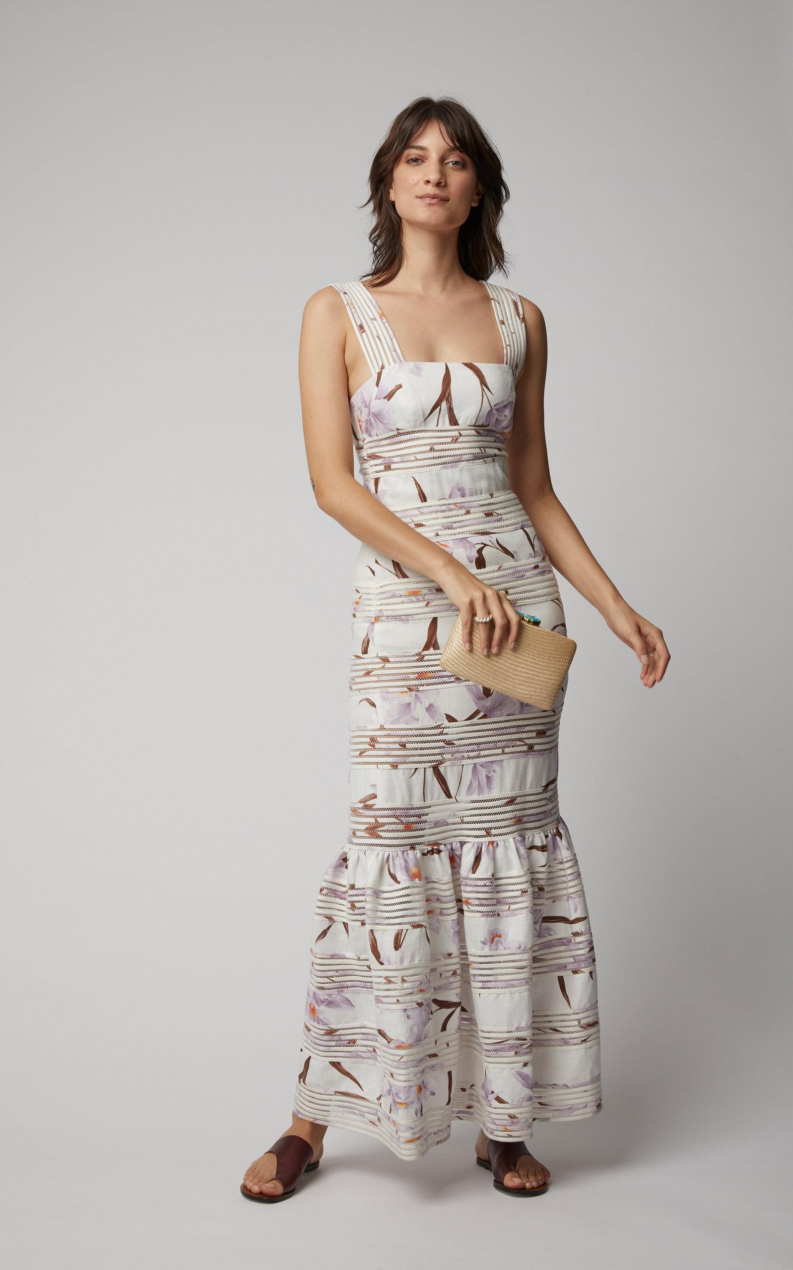 Zimmermann corsage linear dress hot sale