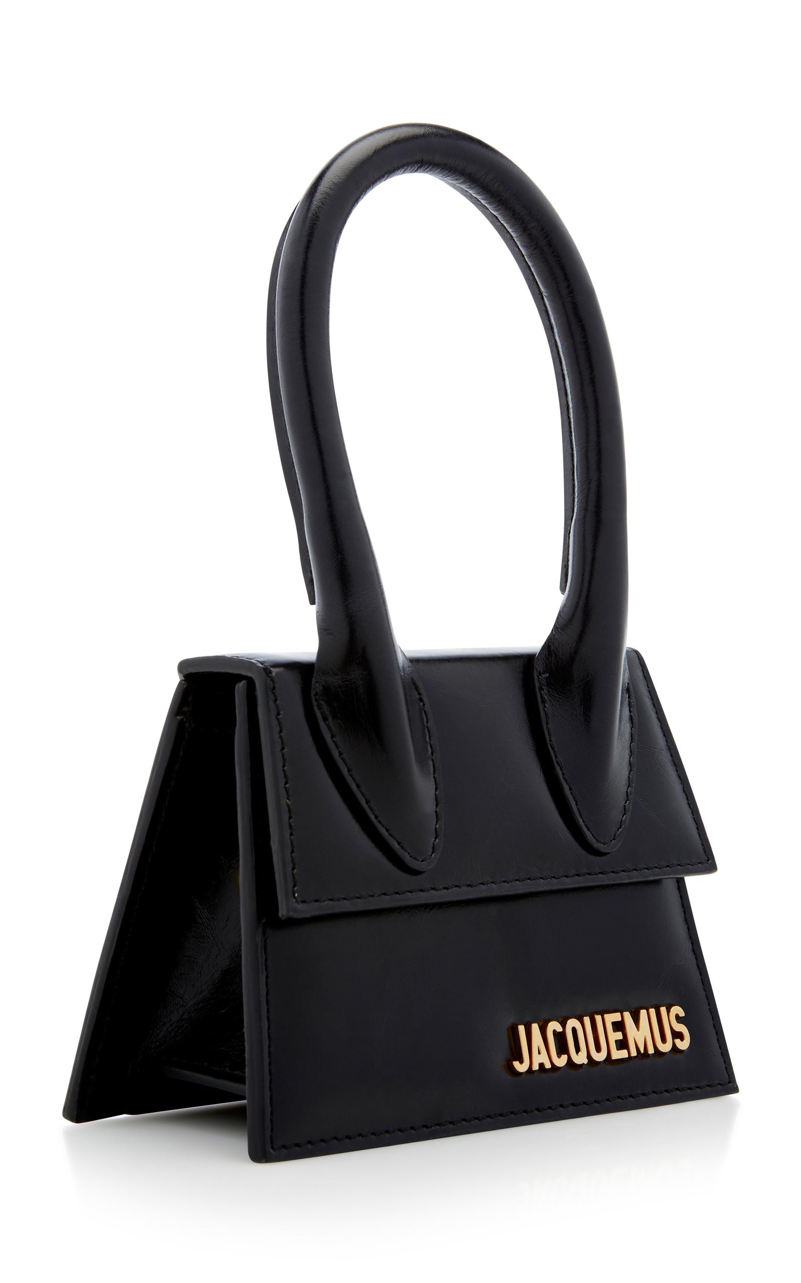 Jacquemus Suede Le Chiquito Mini Bag in Black - Lyst