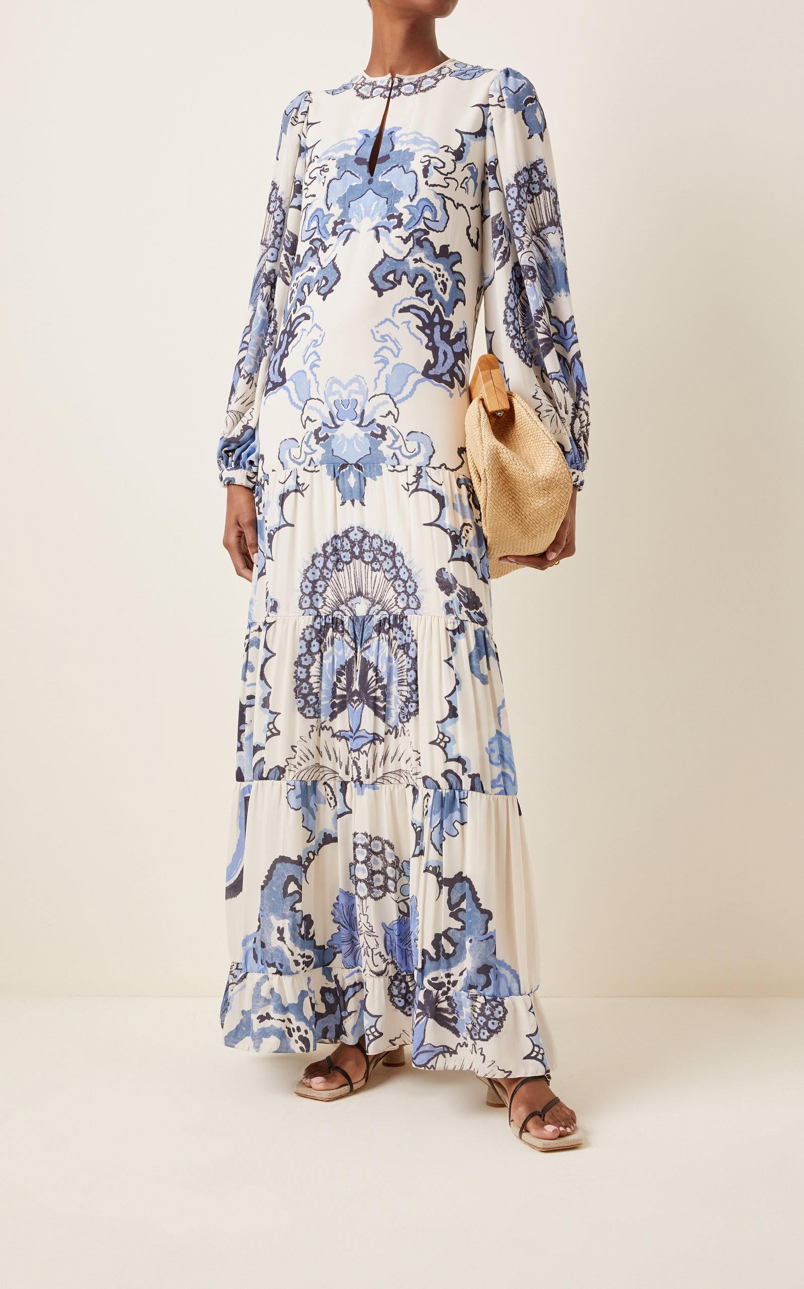 14+ Johanna Ortiz Blue Dress