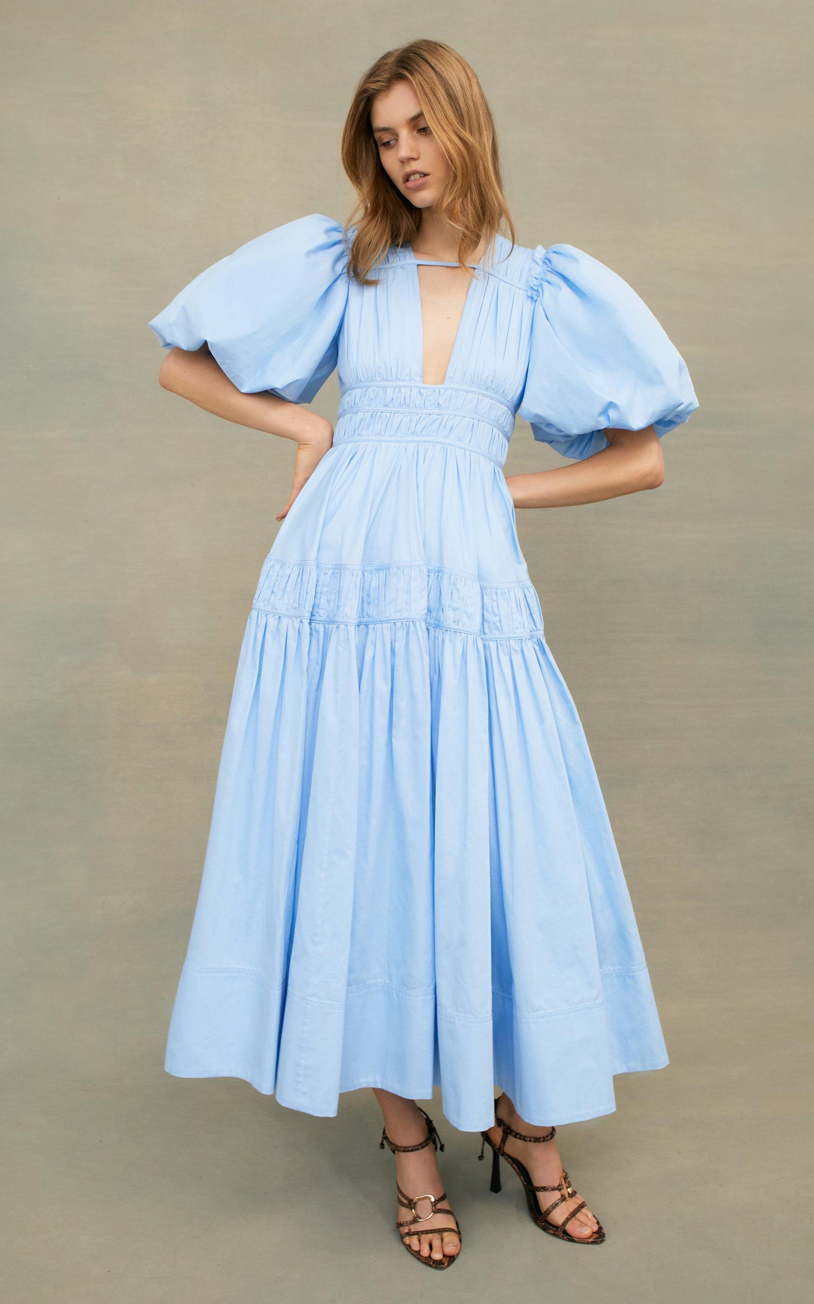knee length dresses for ladies Shop Multicolor Floral Midi Belted Dress - Casual main image 0