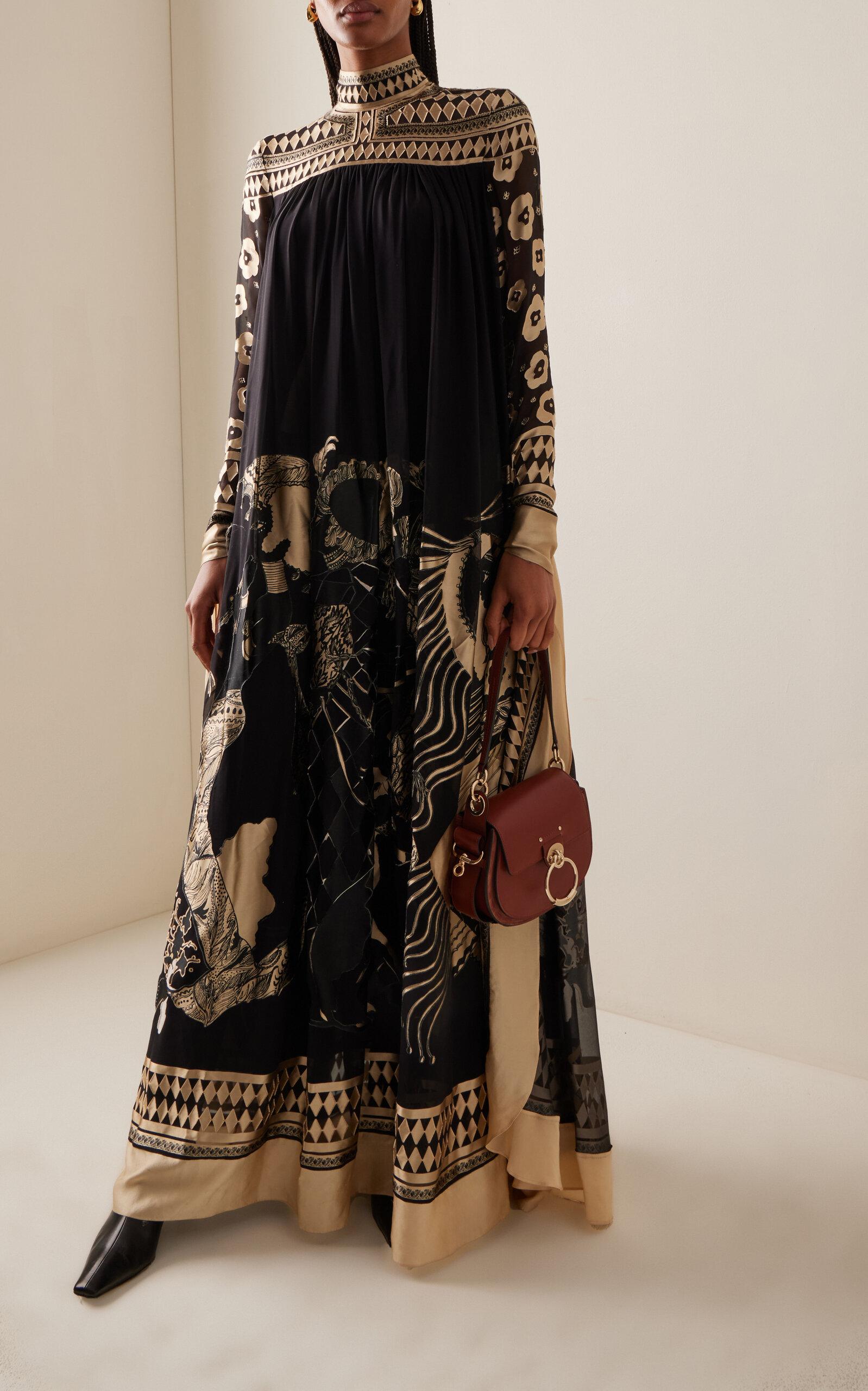 Zimmermann Illustration Otto Metallic Silk-Blend Jacquard