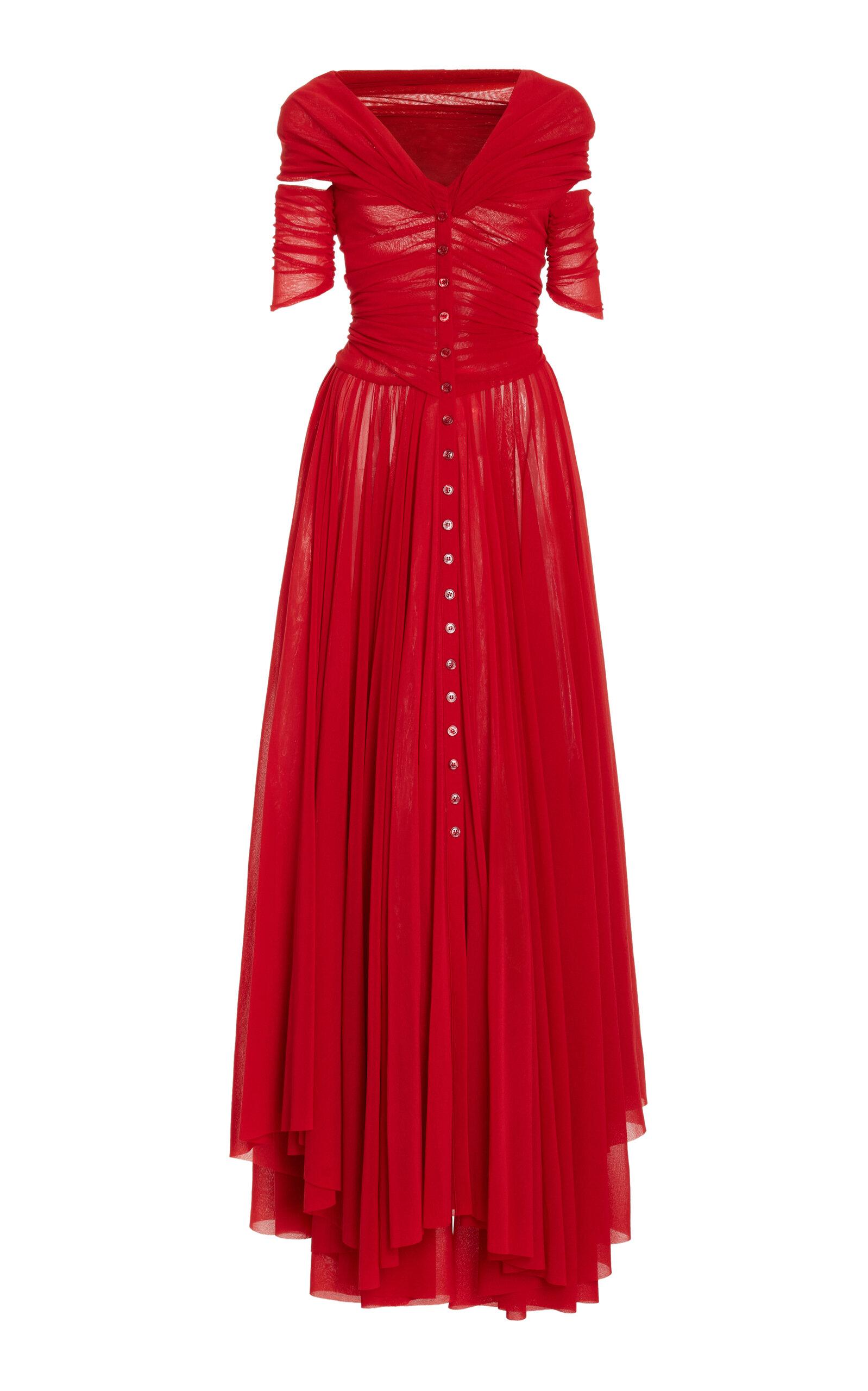 Philosophy Di Lorenzo Serafini Shirt Dress in Red | Lyst