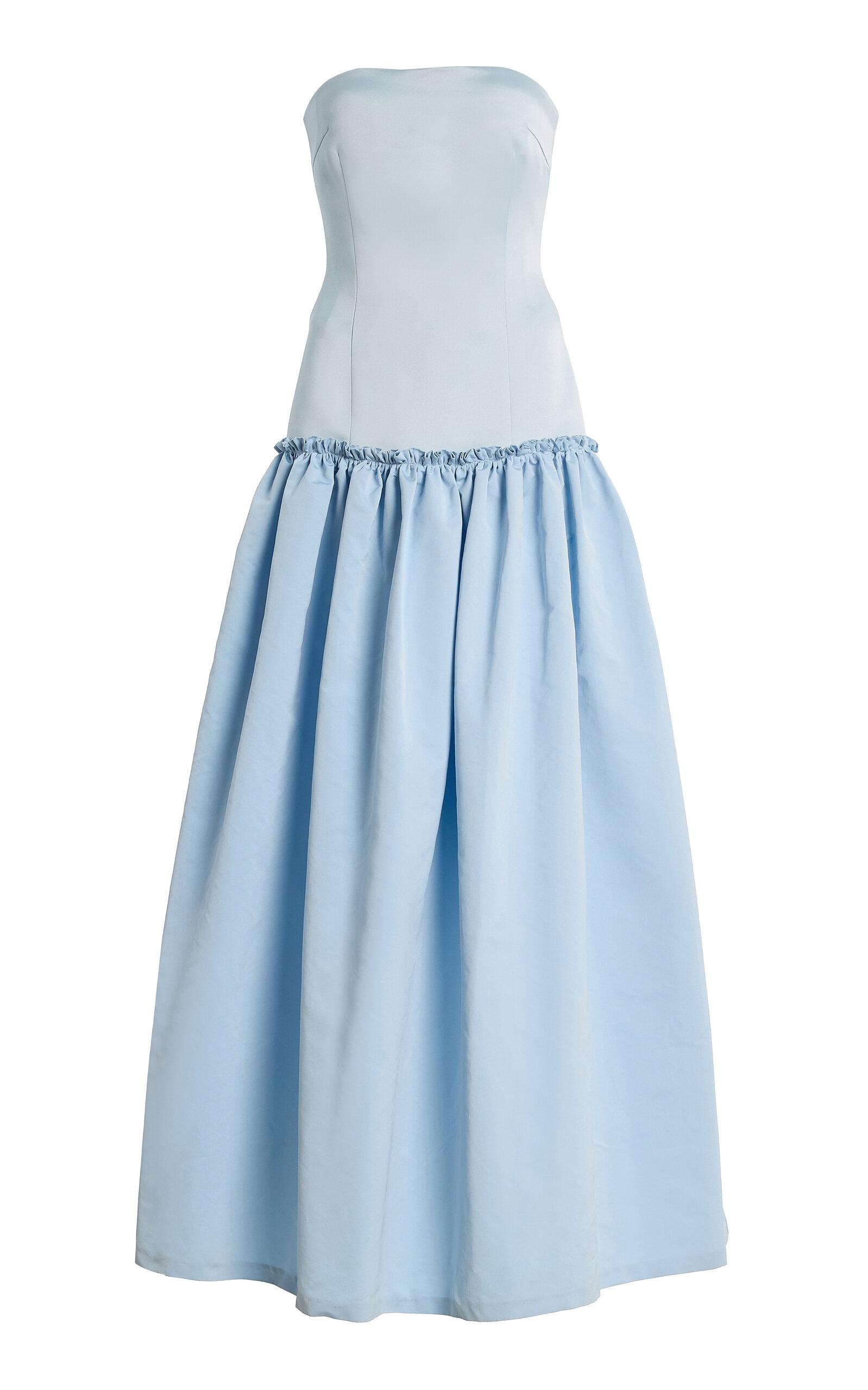 prabal gurung blue dress Prabal Gurung Resort 2019