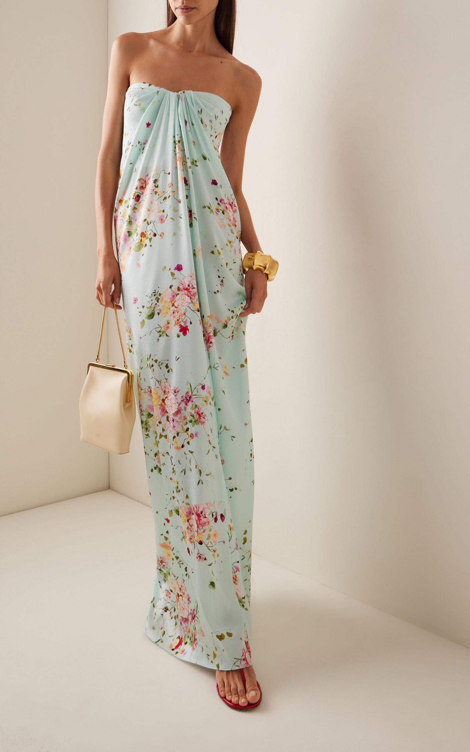 ladies tiered maxi dress Donna Twist Front Tiered Maxi Dress