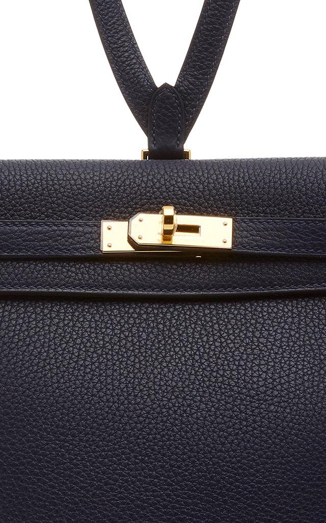 Hermes 20cm Rouge/White Buffalo Leather Kelly Ado PM Backpack Bag - Yoogi's  Closet