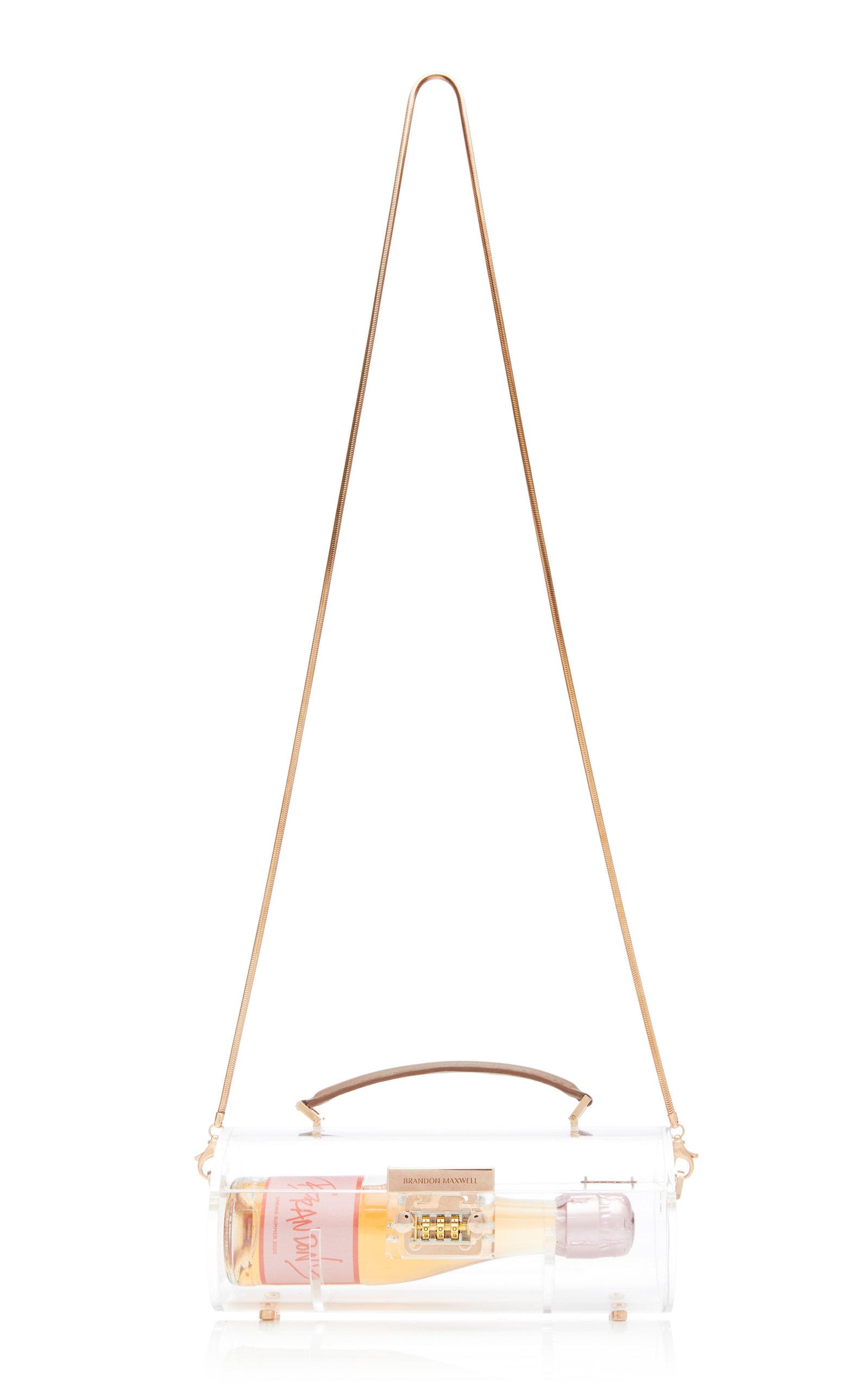 brandon maxwell clear bag