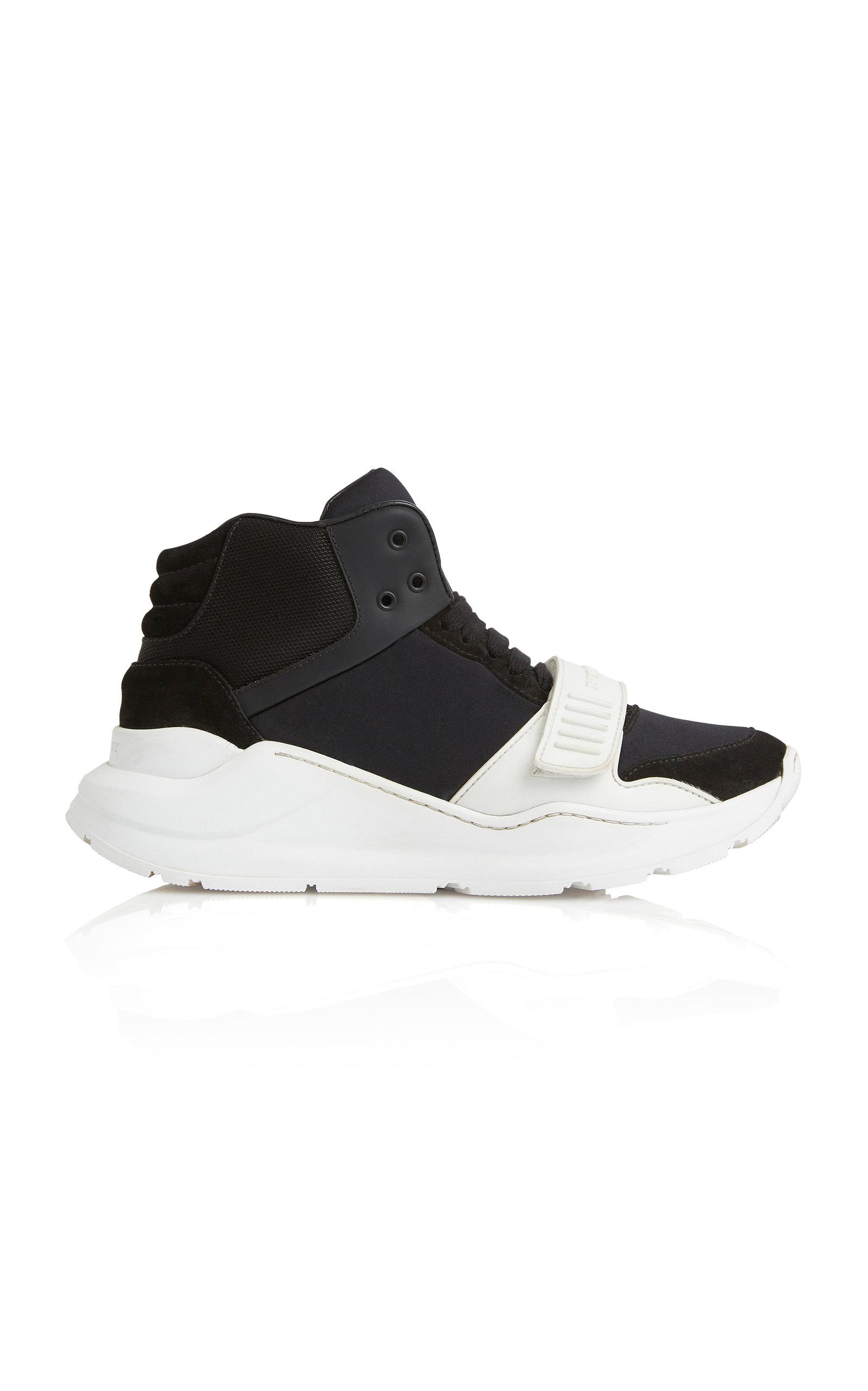 Regis Contrast Sneaker in Black 