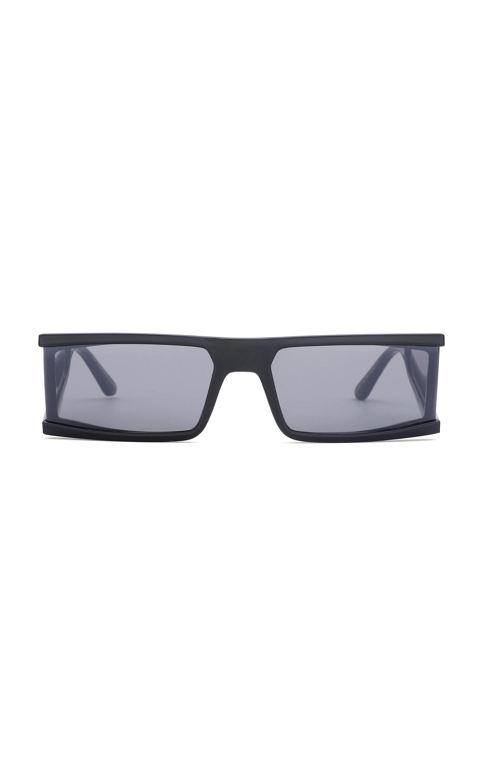 Carolina Lemke x Kim Kardashian West Tempest Acetate Square-frame  Sunglasses in Black | Lyst