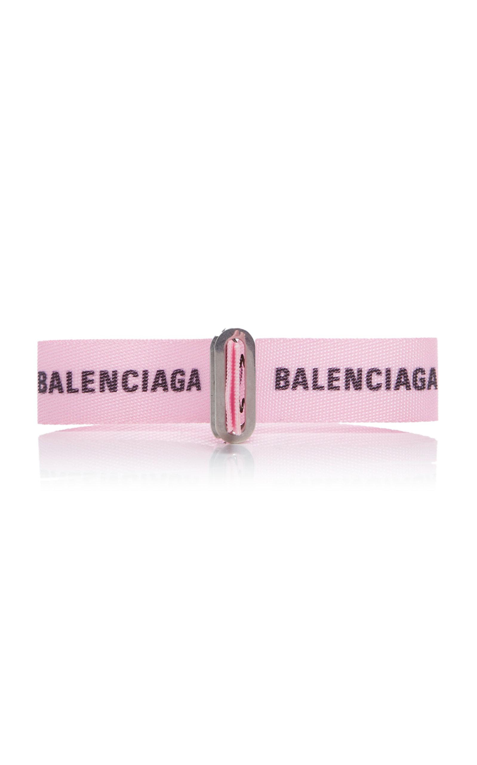 Balenciaga Party Woven Bracelet in Pink | Lyst