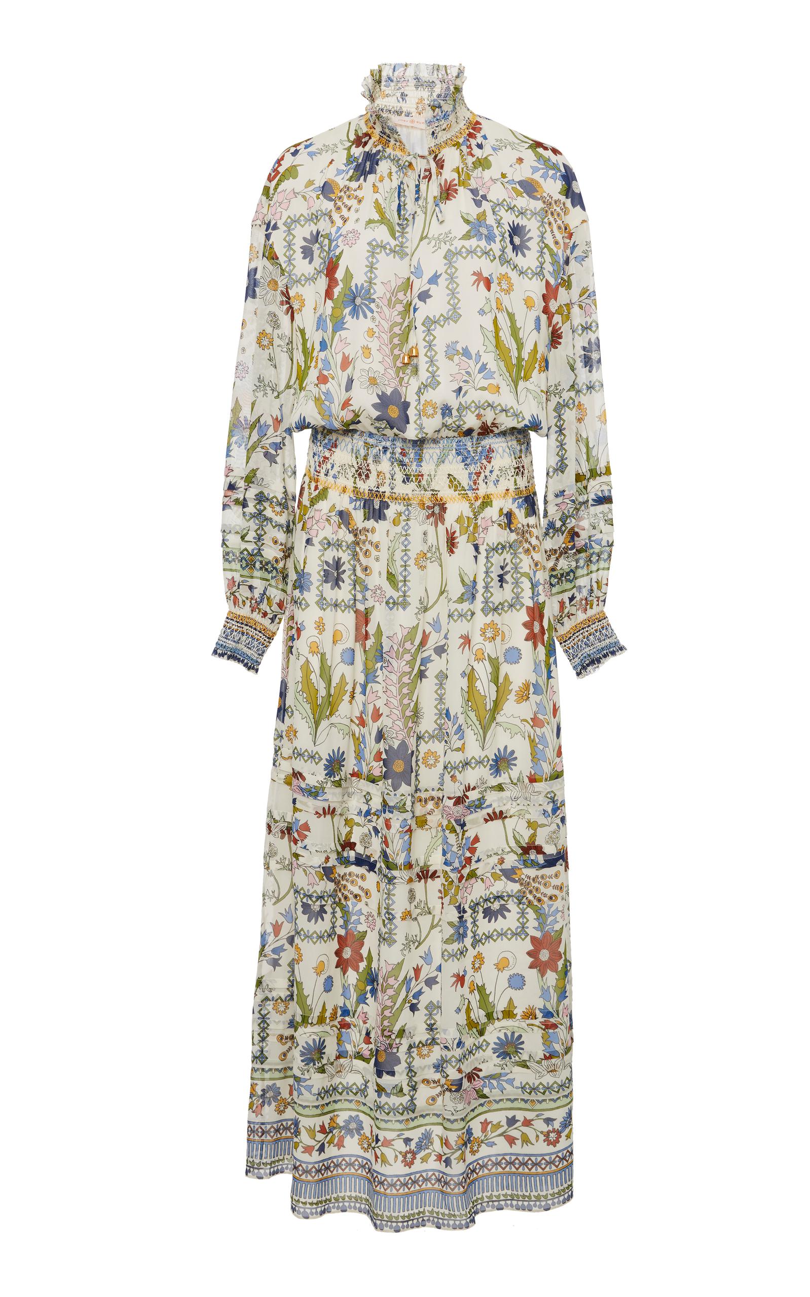 tory burch floral dress
