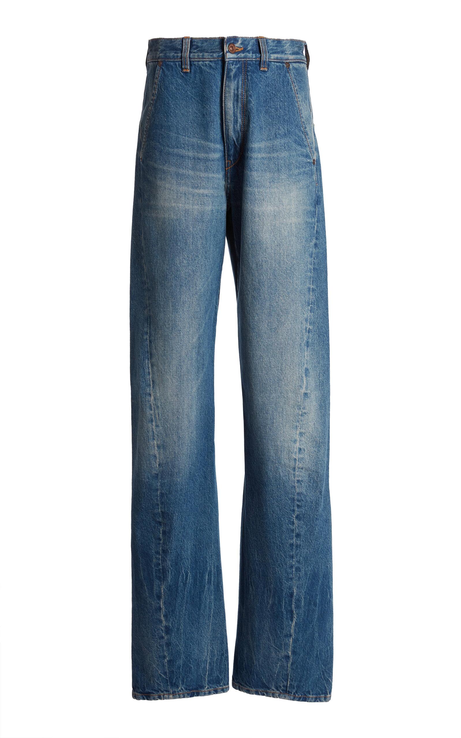 デニム・ジーパン VICTORIA BECKHAM GIGI JEANS Mid denim Gigi low-rise flared jeans | VICTORIA BECKHAM
