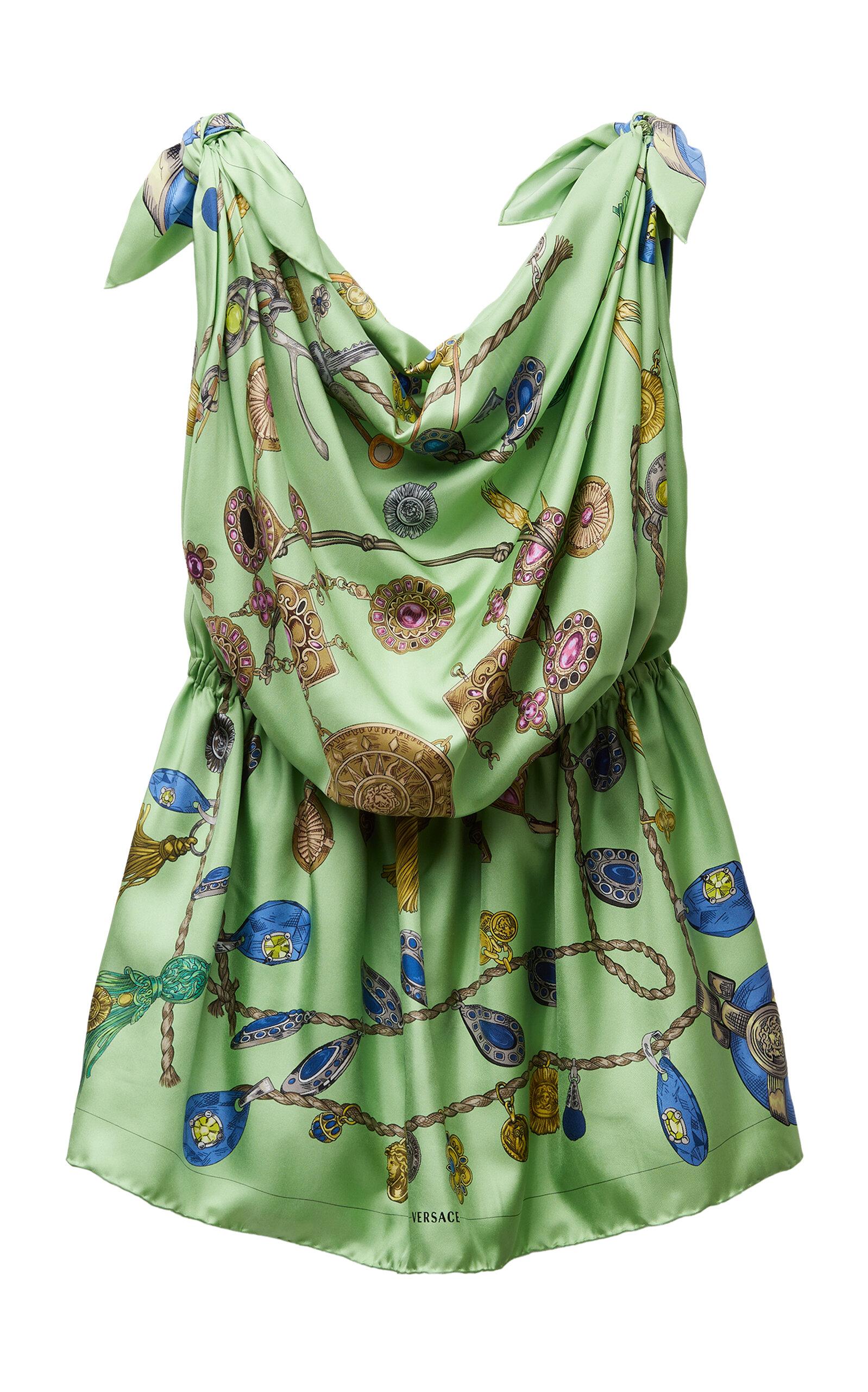 Green Versace Dresses for Women | Lyst