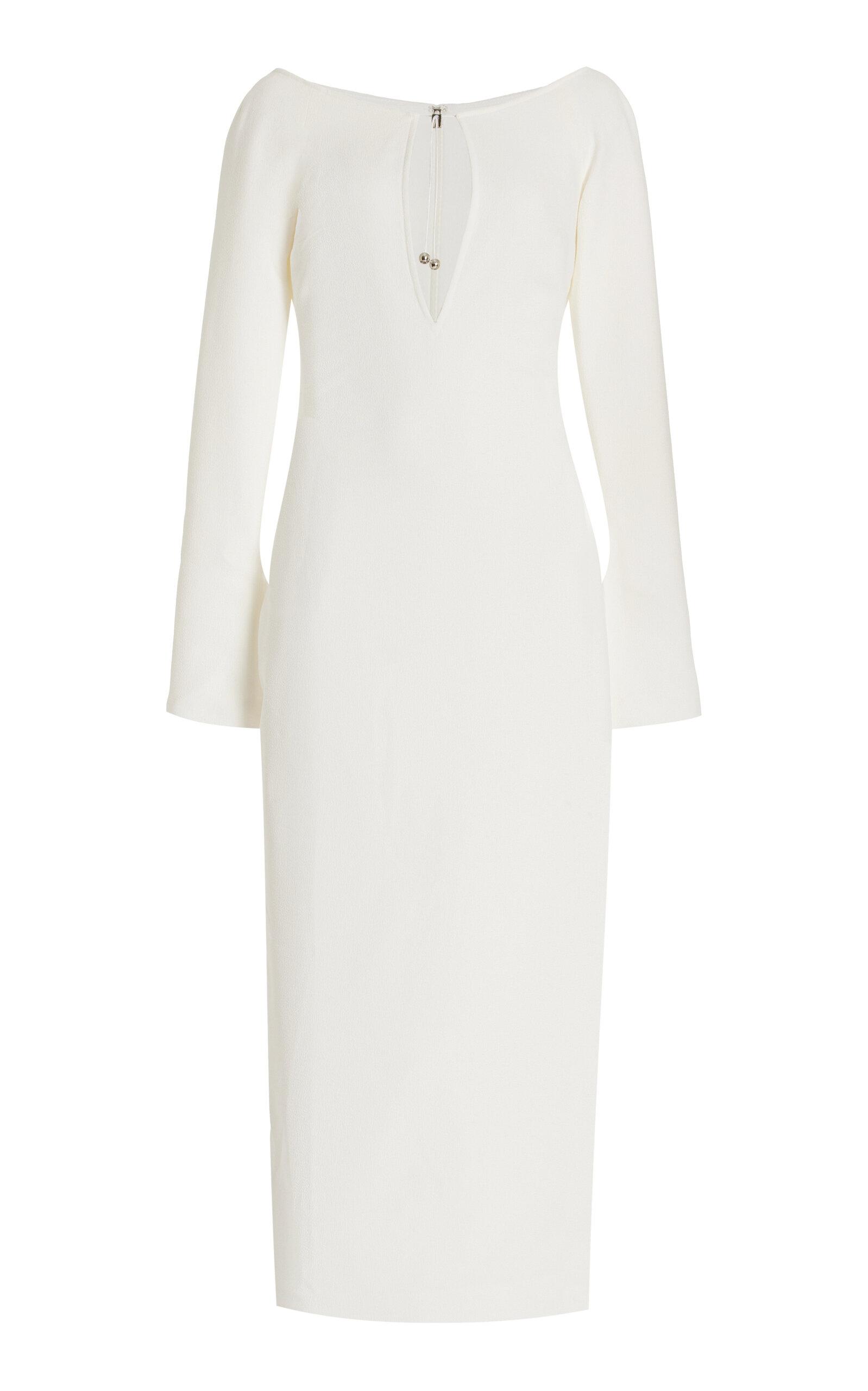 16Arlington White Sidd Midi Dress