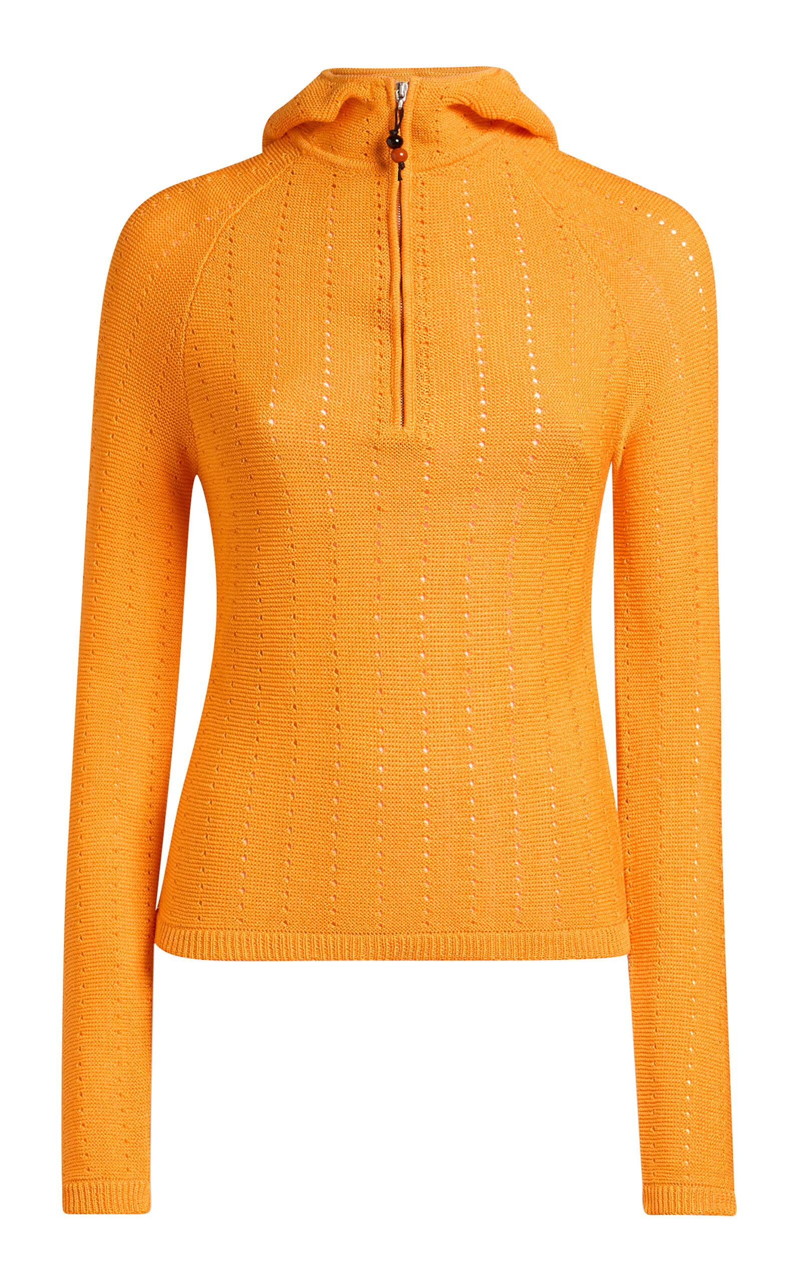 ETRO 売れ筋商品|||エトロ ニット&セーター アウター レディース Sweaters Orange ETRO(エトロ) ニット・セーター(メンズ) - 海外通販のBUYMA