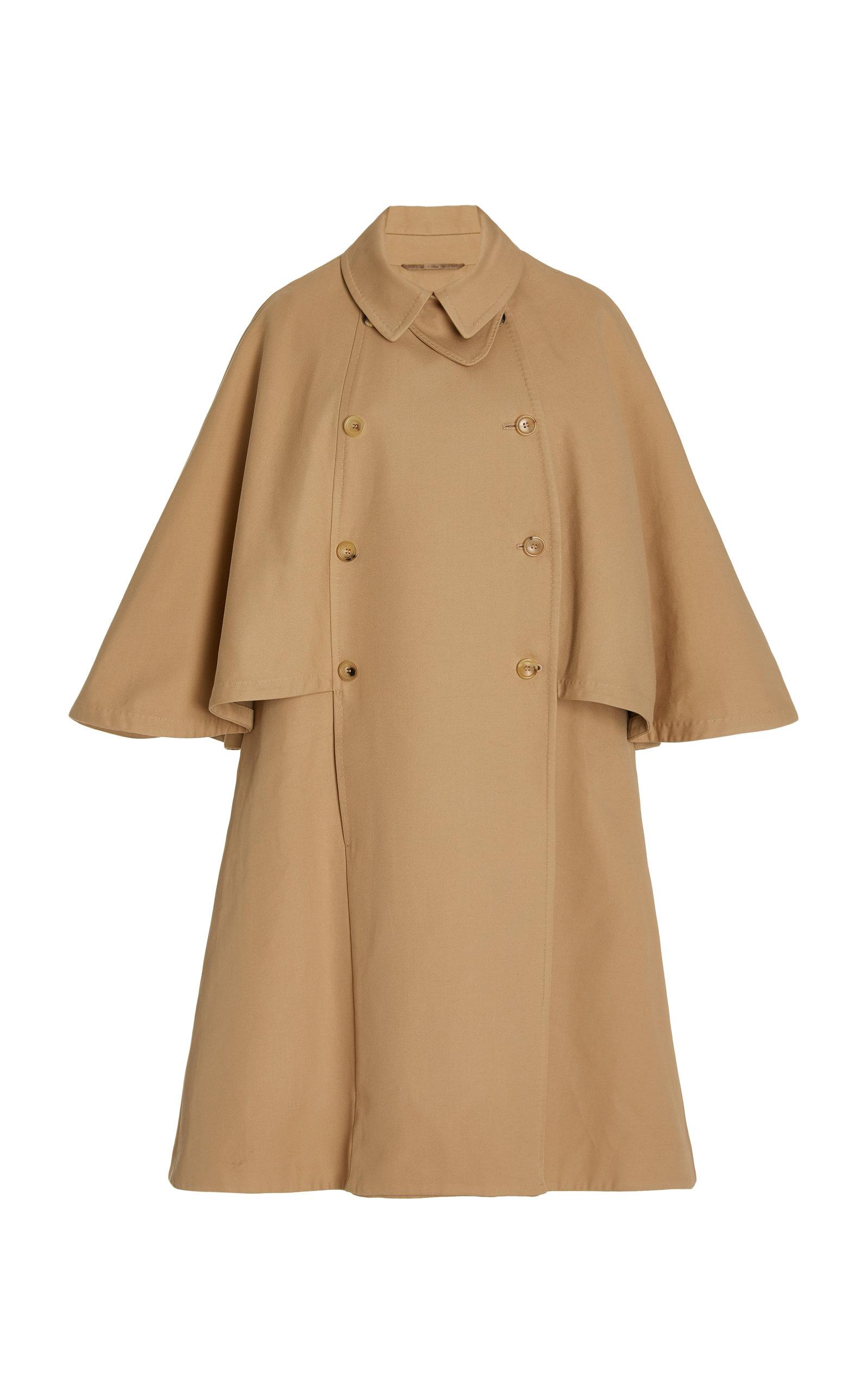 ジャケット MAX MARA Cotton gabardine Sigfrid cape Naturale Cotton gabardine Sigfrid cape MAX MARA - Nugnes1920
