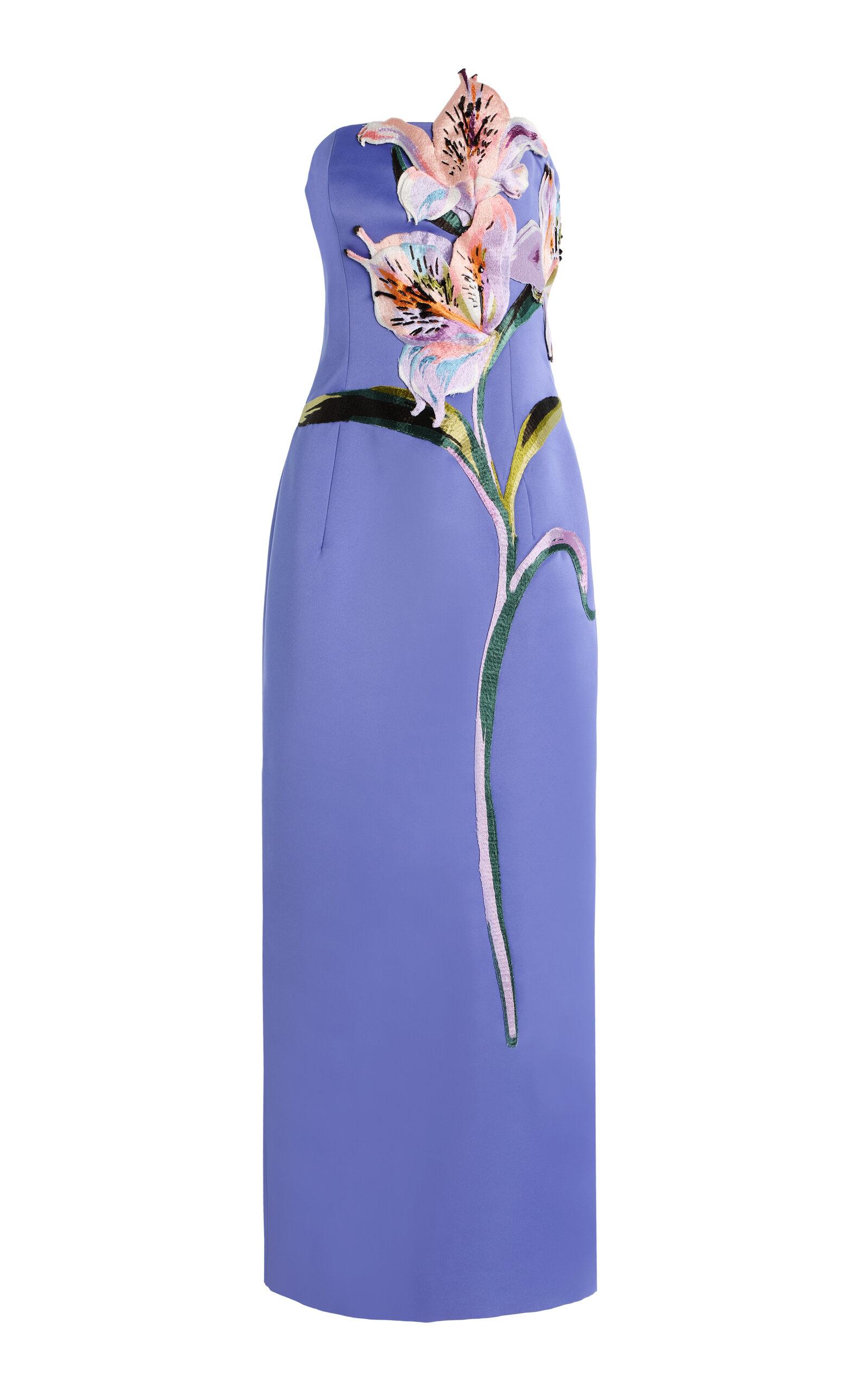 polyester maxi dress Mitchella Lace Maxi Dress