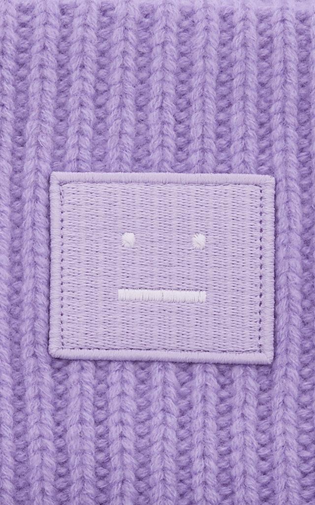 Acne Studios Face-patch Beanie lavender Purple | Lyst display picture 1