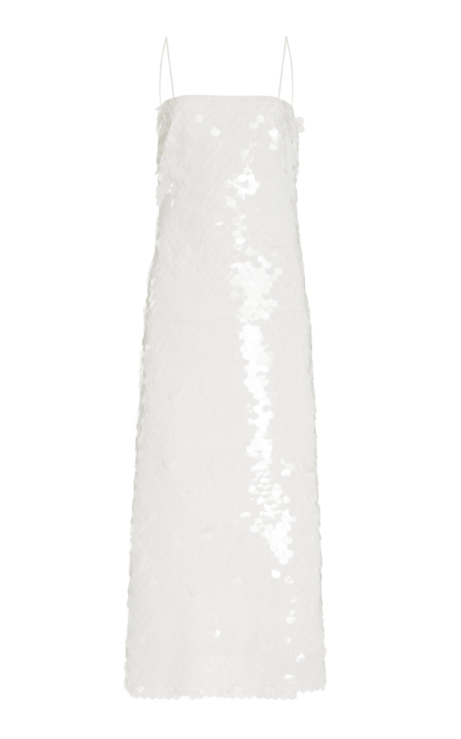 phoenix sequin slip dress The New Arrivals By Ilkyaz Ozel Phoenix Midi Dress In Rose