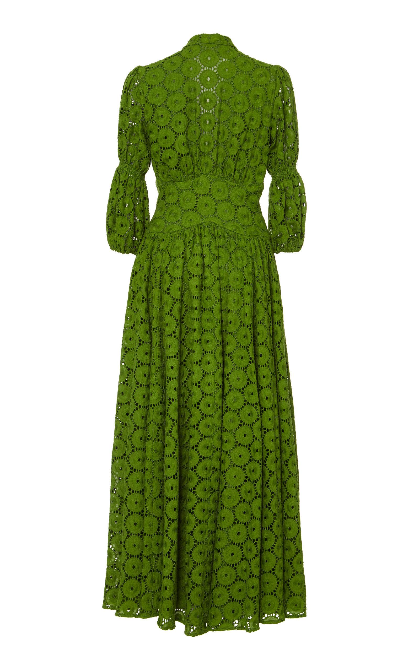 Cult Gaia Willow Cotton Lace Maxi Dress in Green | Lyst UK Cult Gaia Willow Cotton Lace Maxi Dress in Green | Lyst UK