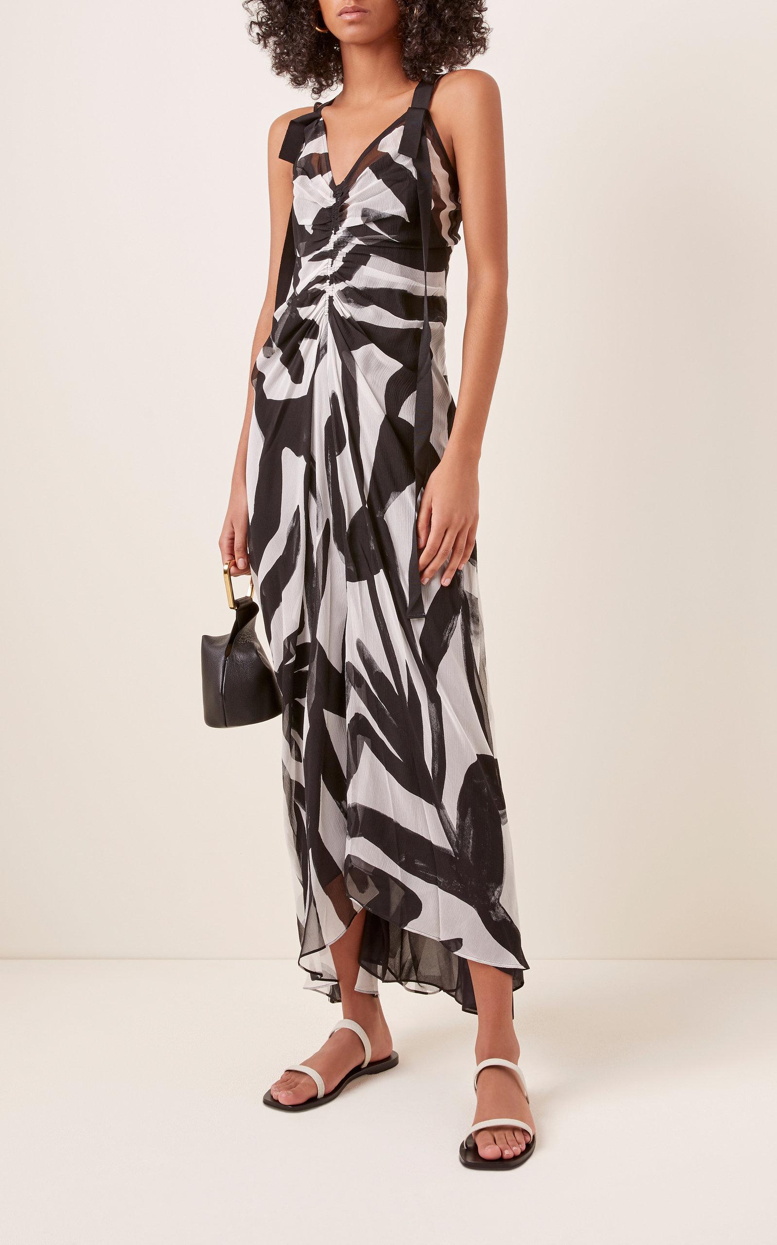 lee mathews silk dress