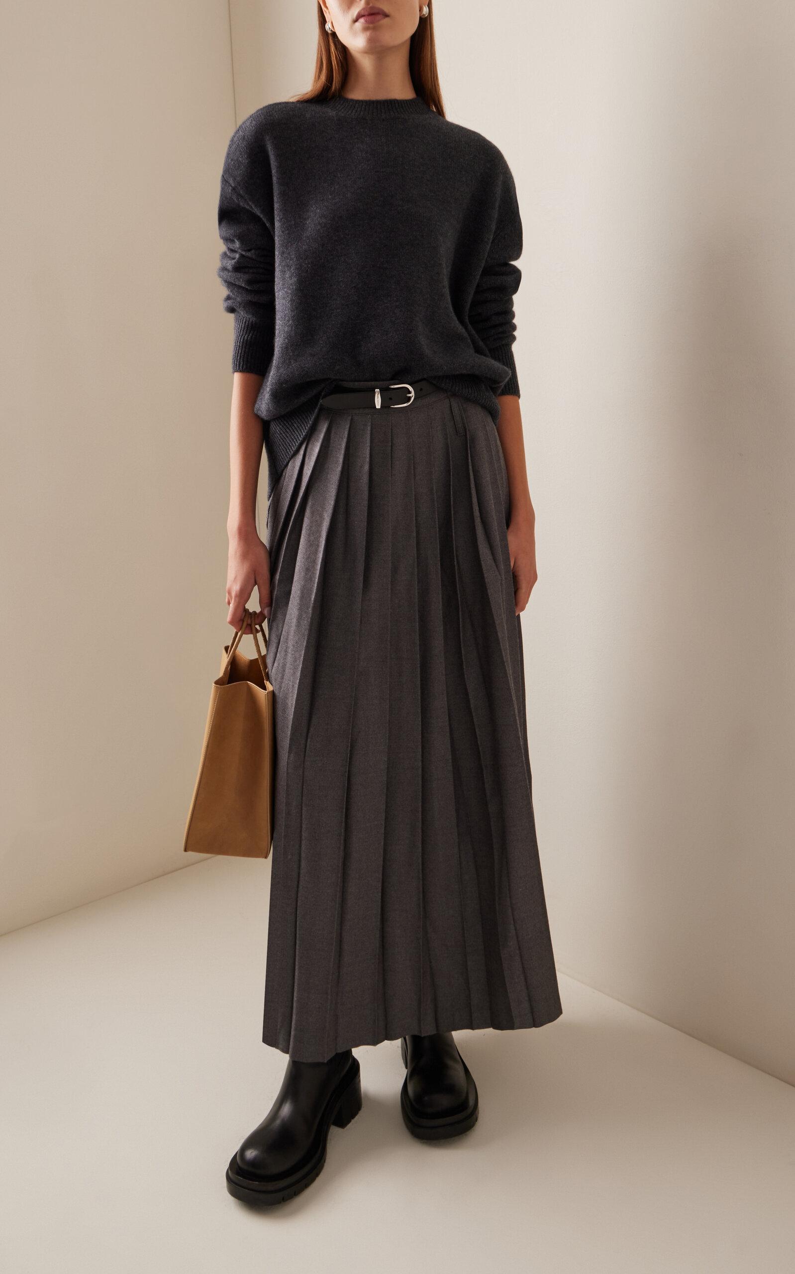 Pleated skirt in store hotsell