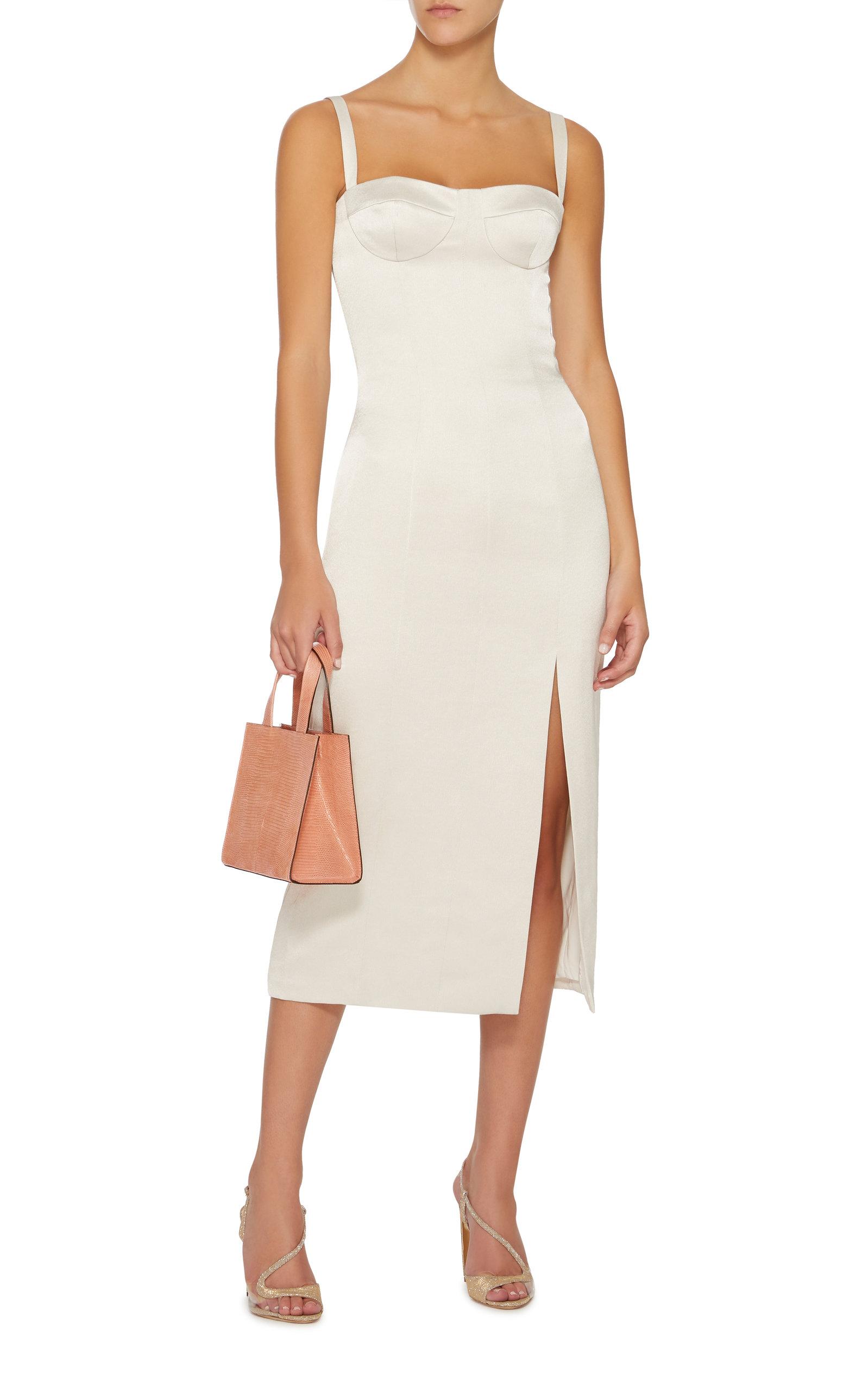 Alexis M o Exclusive Yates Slit Cocktail Dress in Metallic Lyst