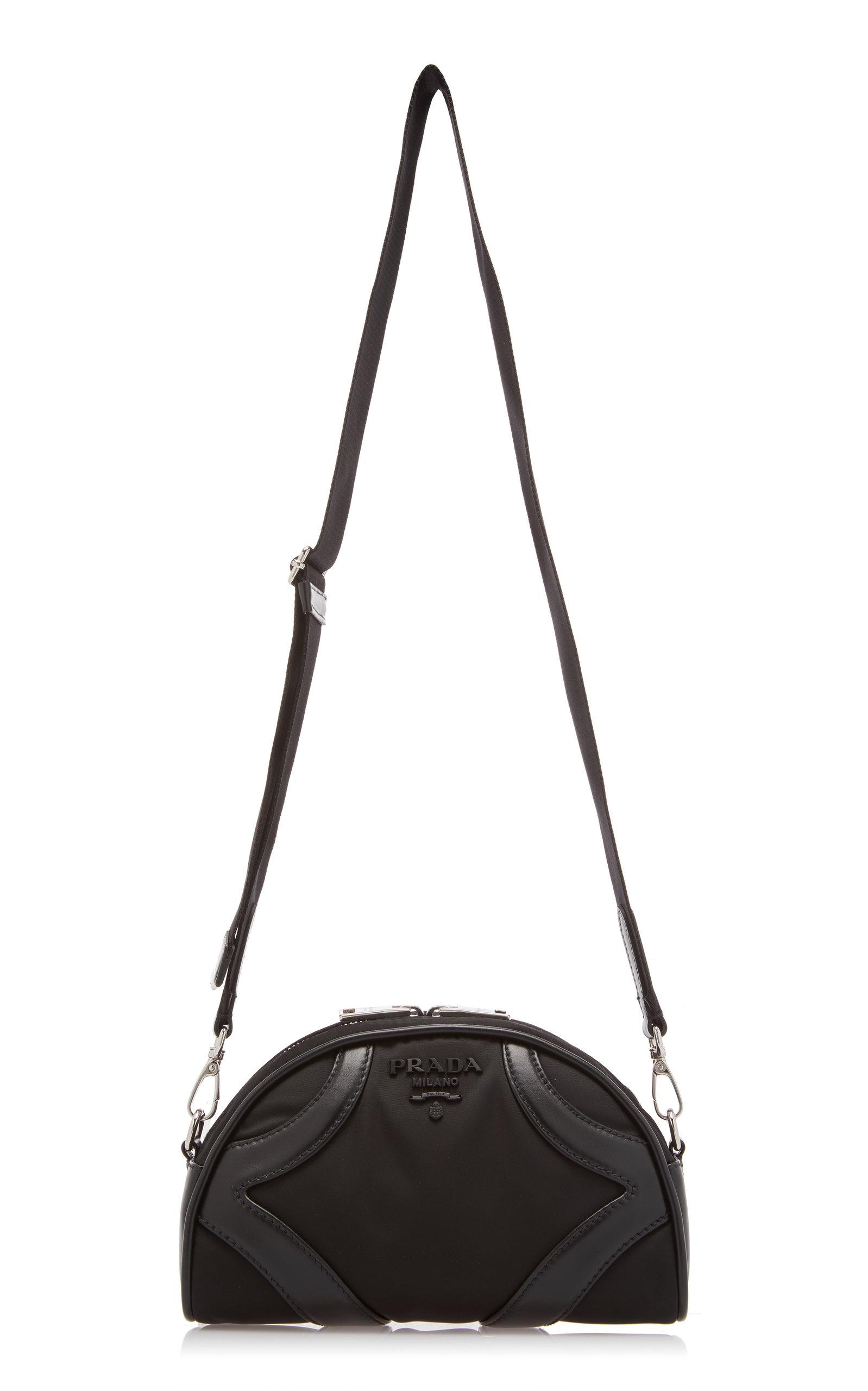 Prada Saffiano Halfmoon Bag