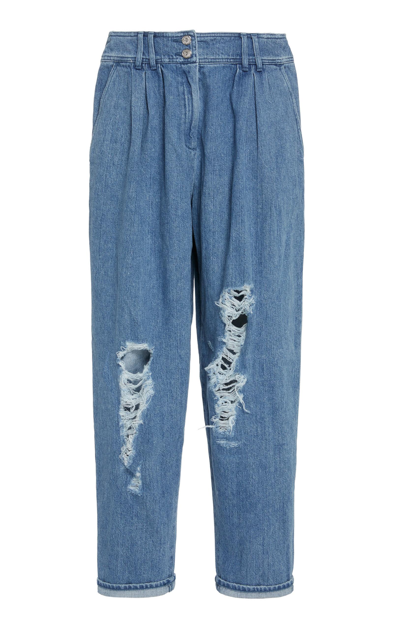 balmain boyfriend jeans
