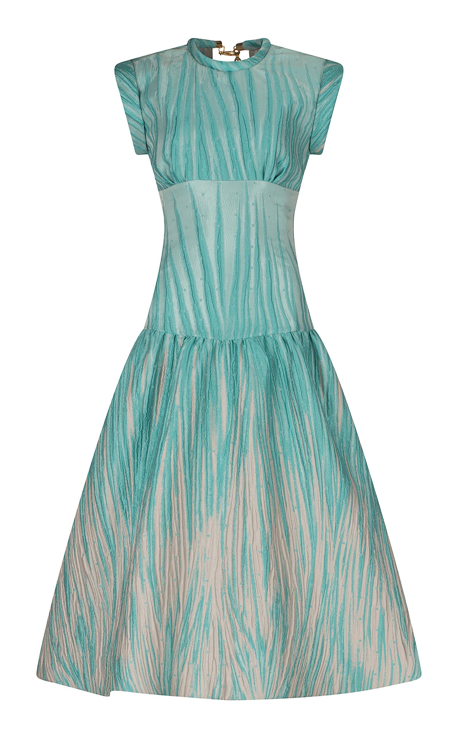 Silvia Tcherassi Silvana twist-detail dress - Yellow