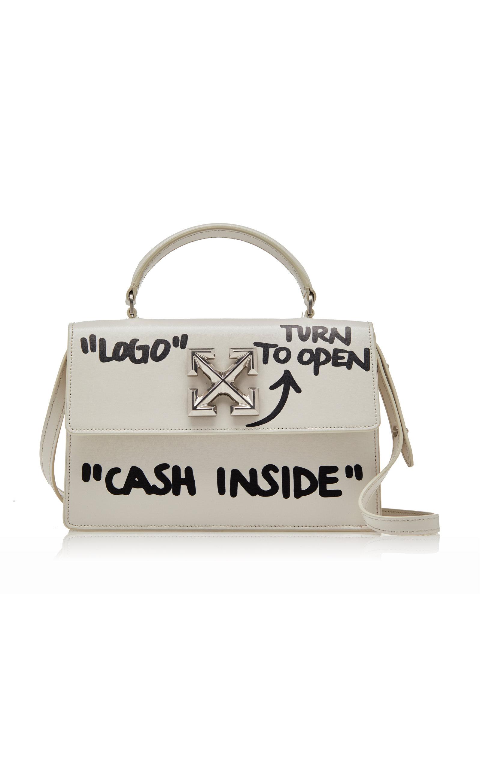 Off-White c/o Virgil Abloh Jitney Cash Inside Bag in White | Lyst Canada