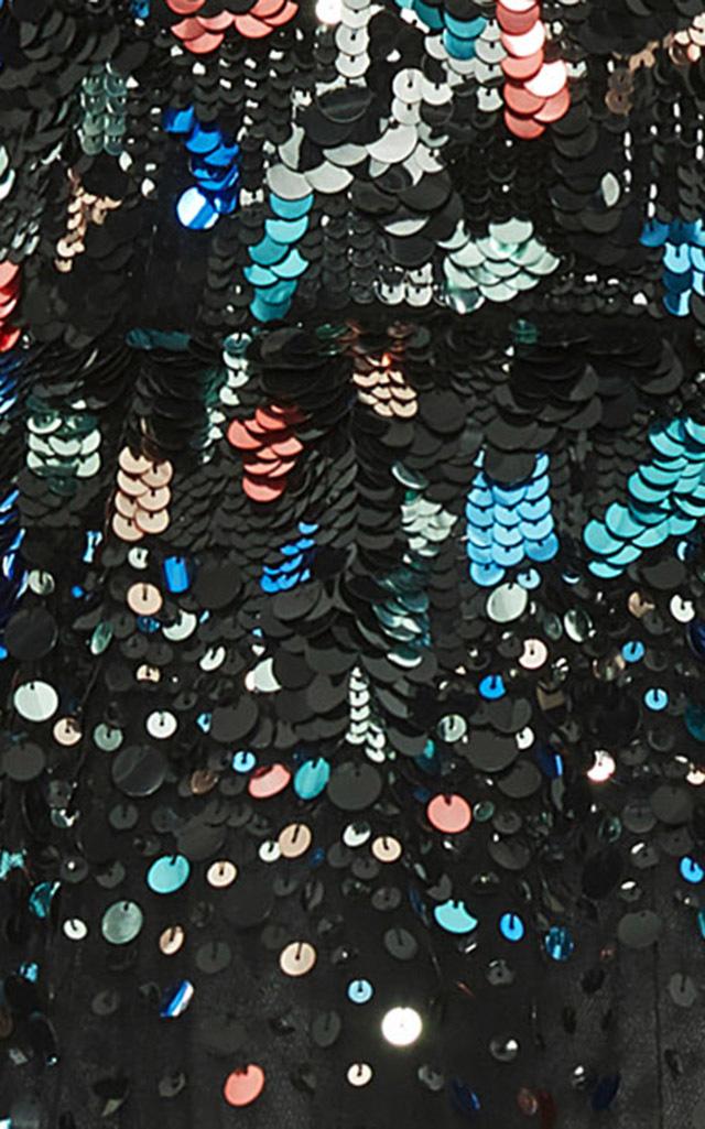 スカート Elie Saab Tulle embroidered skirt (SK047NF24TU009 BLACK) Embroidered Tulle Midi Dress – ELIE SAAB