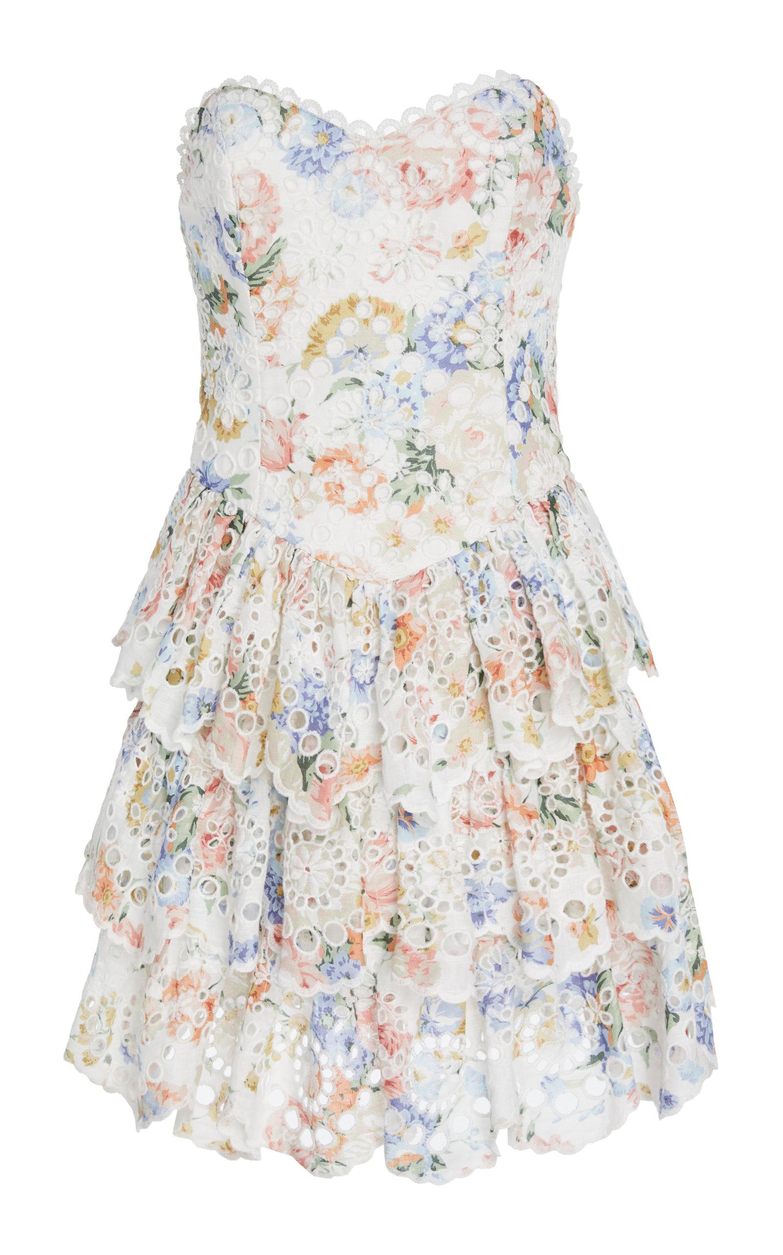 carmine mini dress