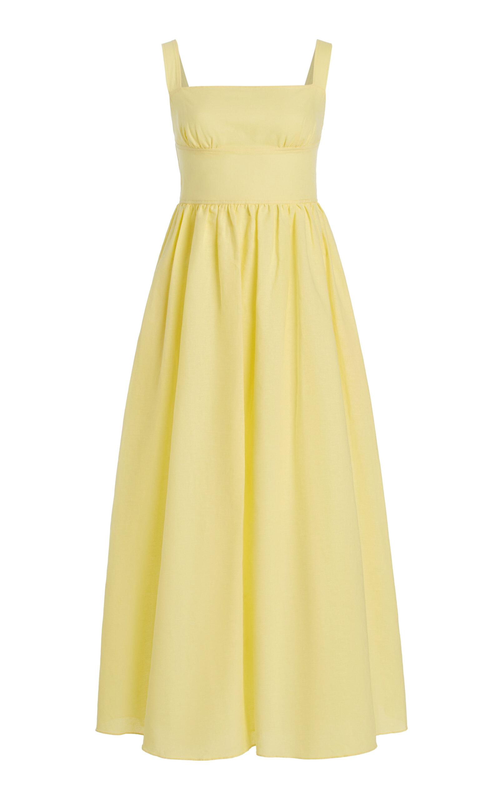 matteau linen dress Matteau Sheer Cami Dress