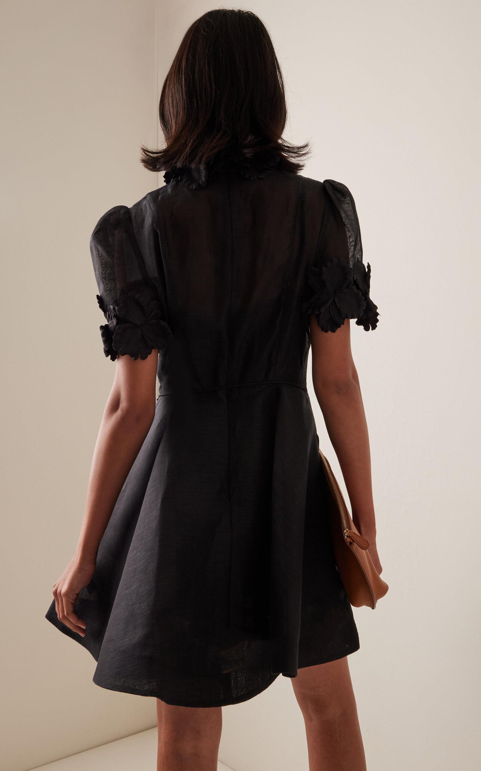 petit fours mini dress Texas Sun Linen Mini Dress