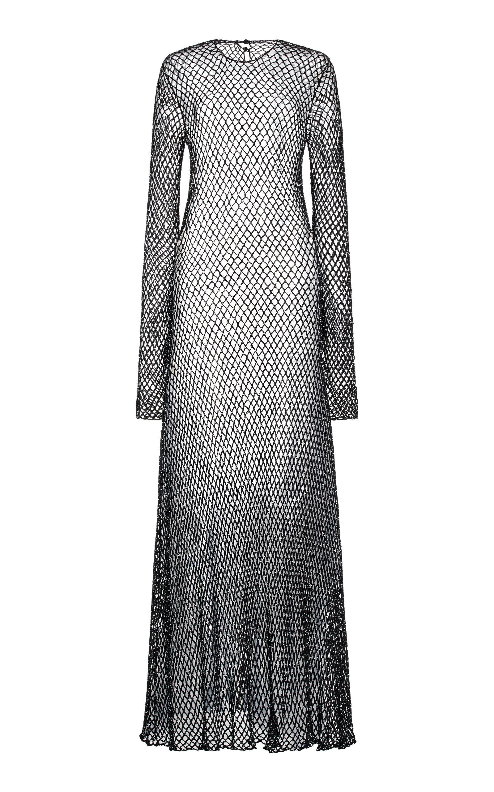 Quinlan wool and cashmere maxi dress