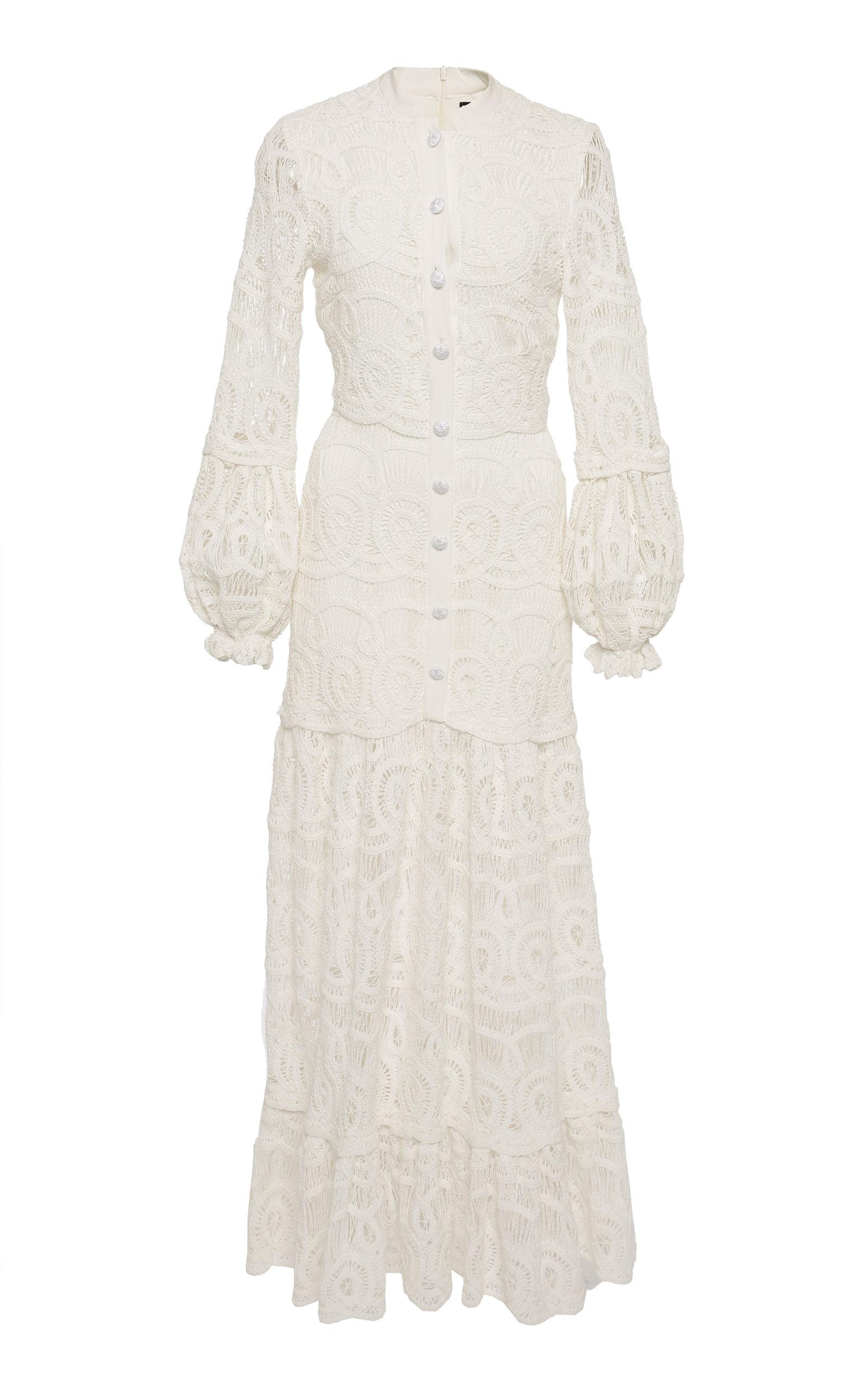 lace cotton frock