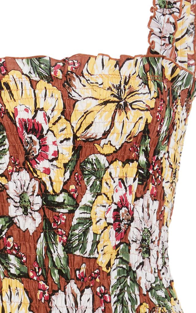 faithfull maya midi dress